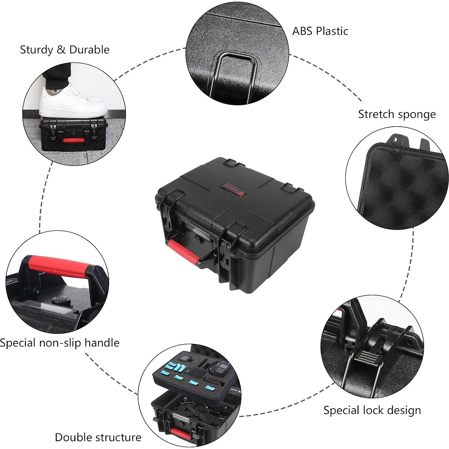 Estuche Duro Impermeable Smatree para Cámara de Acción
