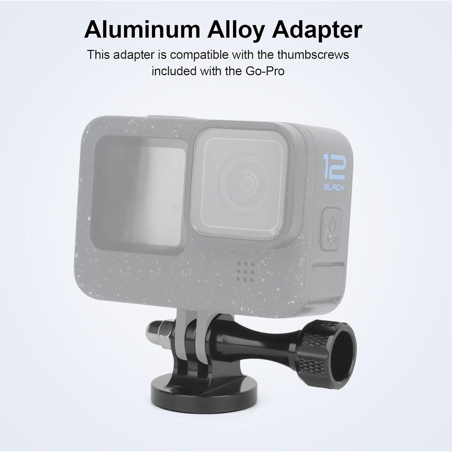 Adaptadores de Montaje de Trípode de Aluminio Mechrig - Paquete de 3