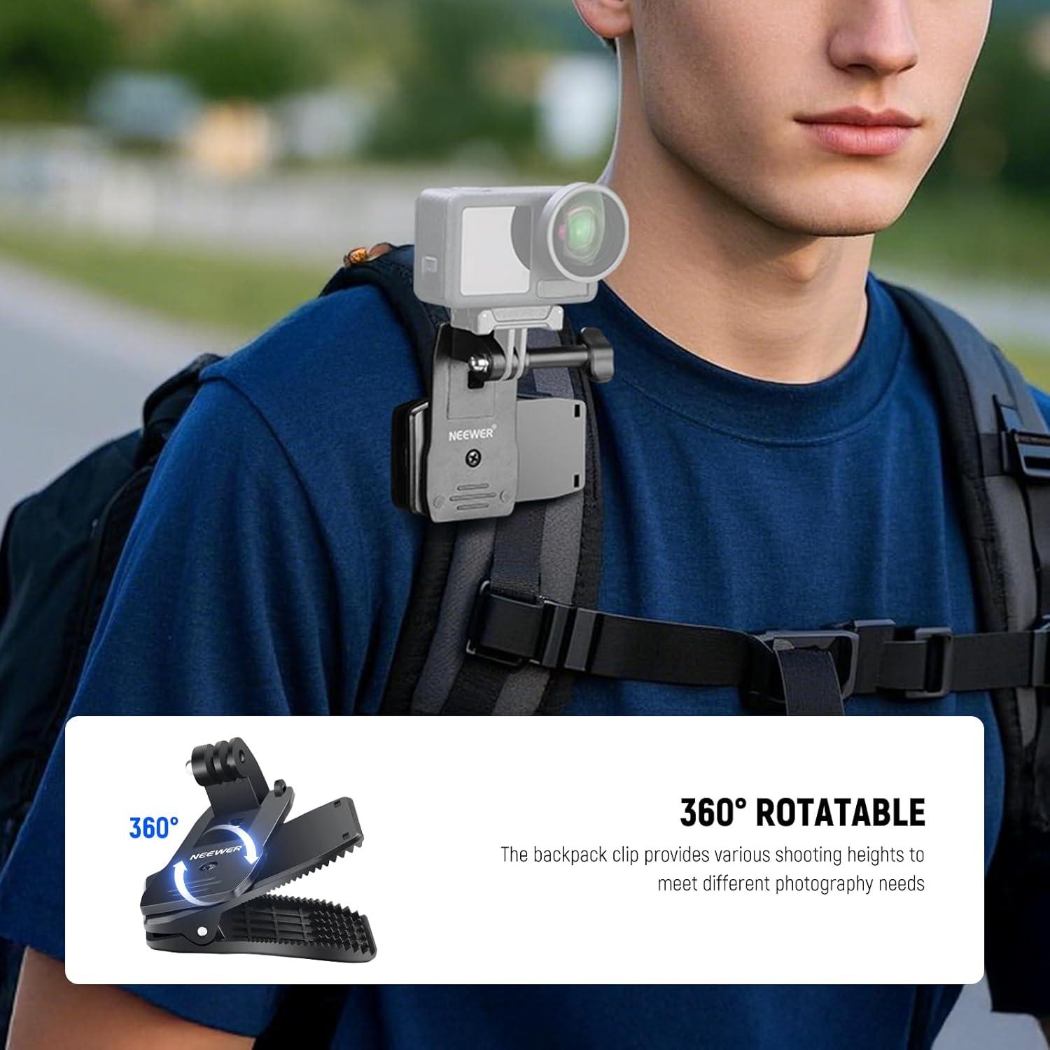 Juego de Accesorios NEEWER para Cámaras de Acción GP-75