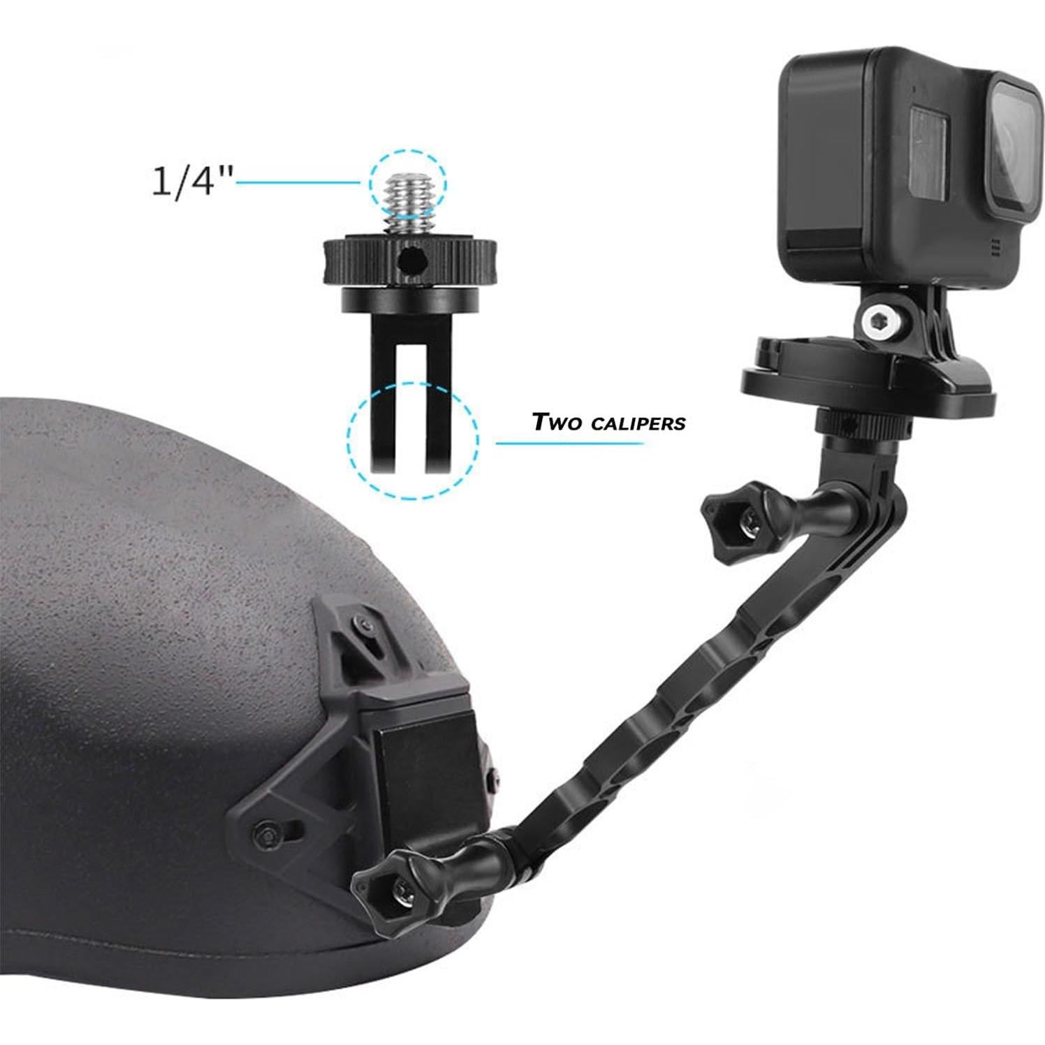 Adaptador de Montaje en Trípode 1/4"-20 para GoPro y Cámaras de Acción - 2 Piezas