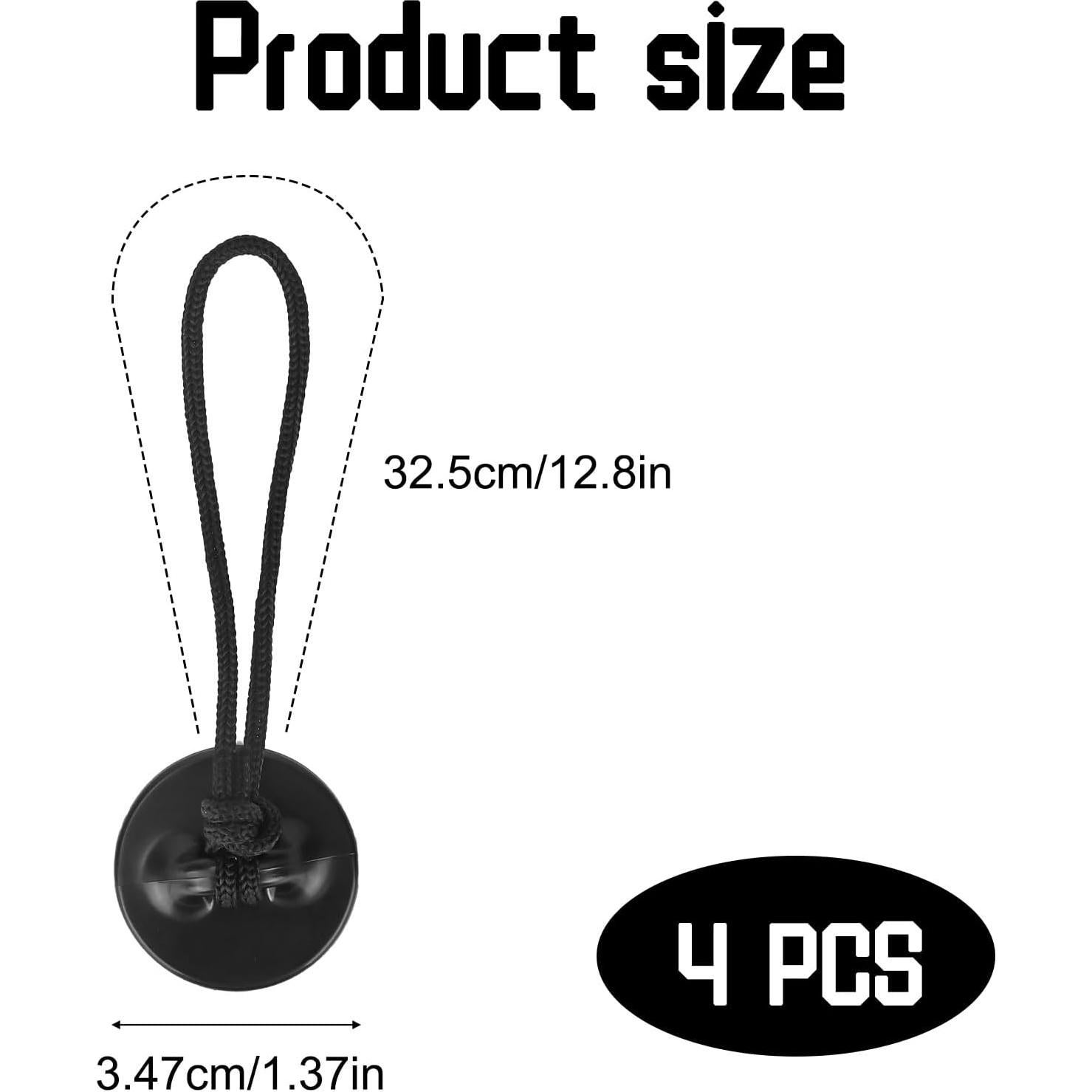 4 Correas de Seguridad para Cámara de Acción Lasuroa con Almohadillas Adhesivas