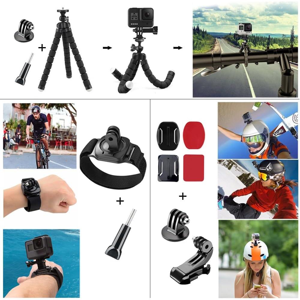 Accesorios de Cámara de Acción 20 en 1 TANSUO para GoPro
