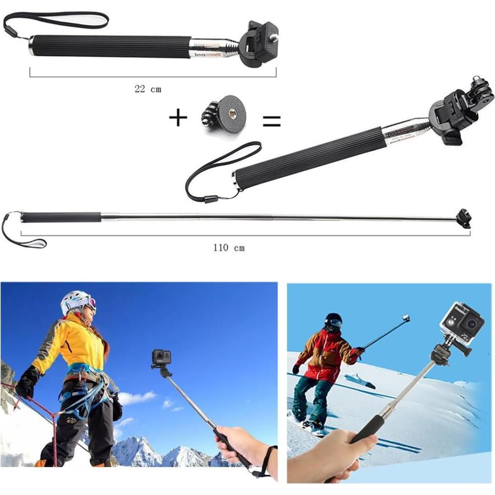 Accesorios de Cámara de Acción 20 en 1 TANSUO para GoPro