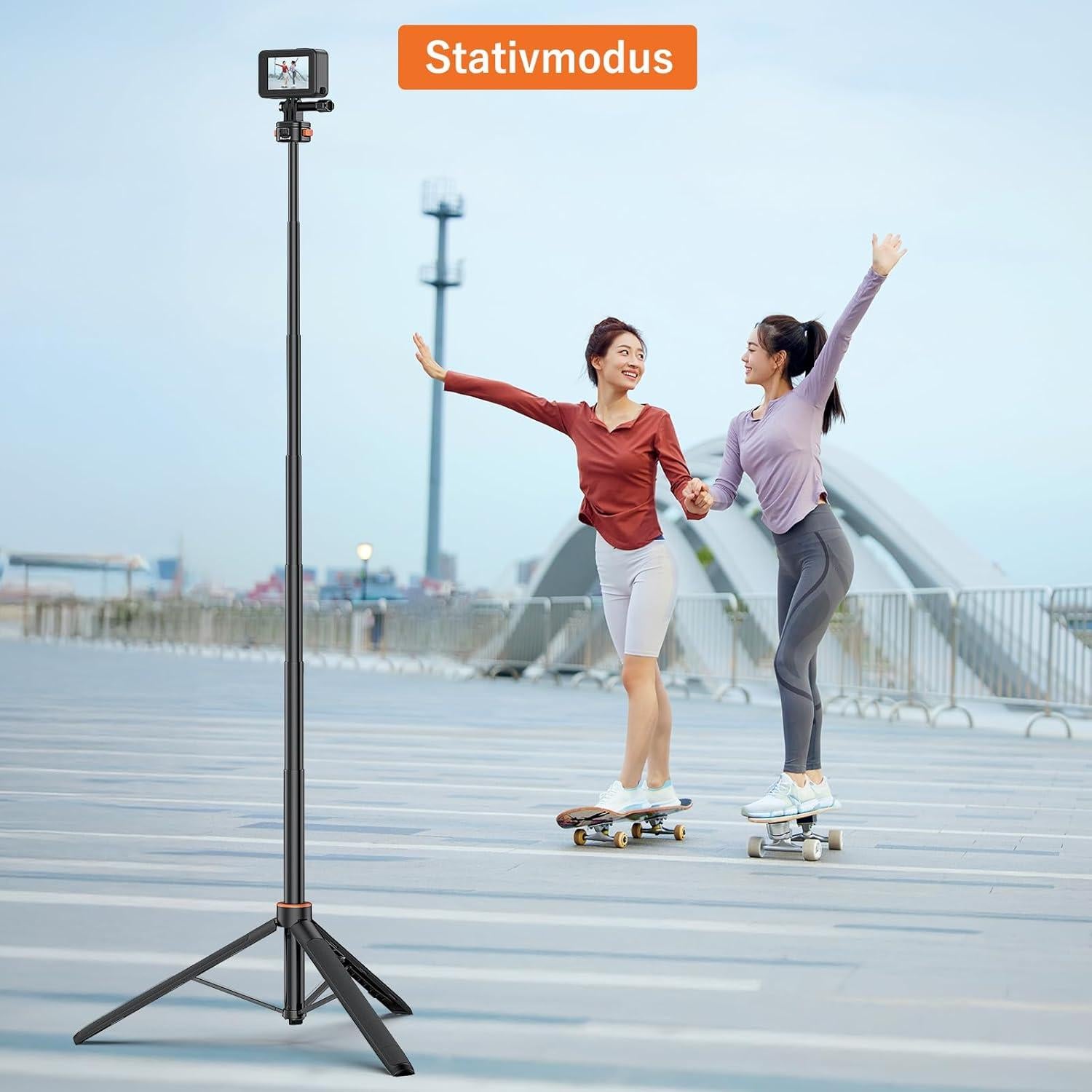 Trípode Extensible VRIG AC-04S para GoPro y DJI - 160 cm