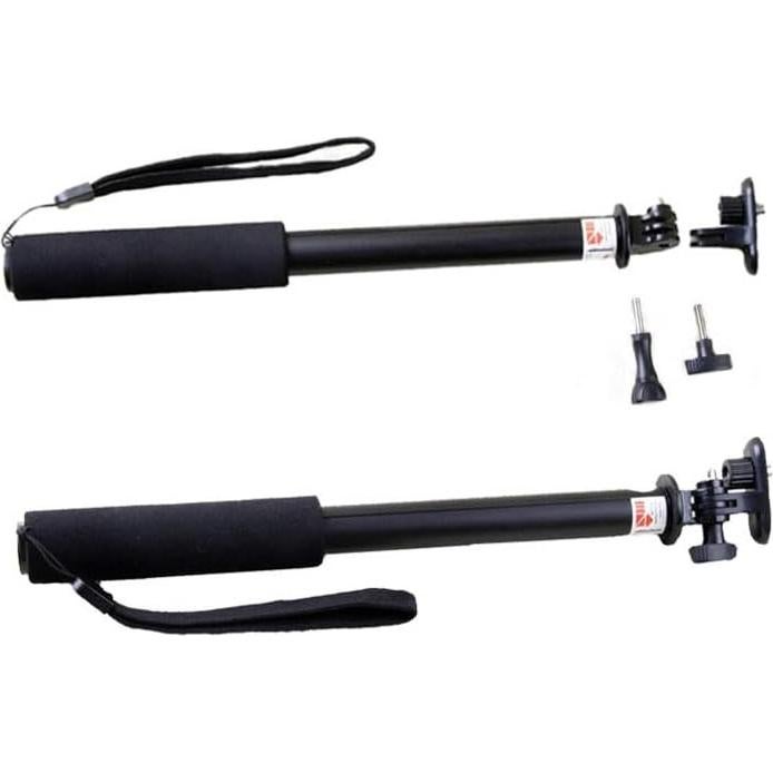 Bastón de Selfie Aluminio Extensible 75.5 cm para GoPro y Smartphone
