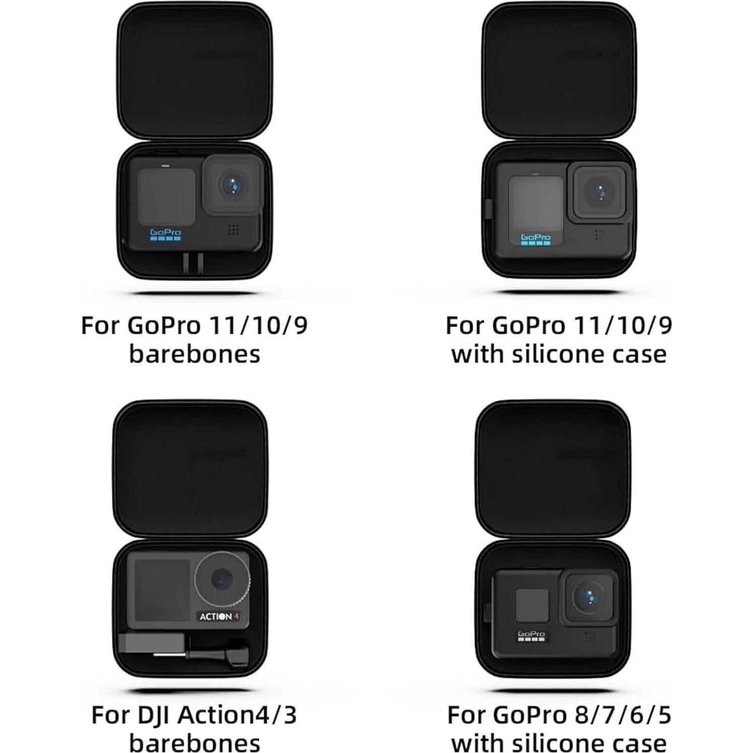 Funda Dura Mini Fujing para GoPro Hero 13 y Accesorios