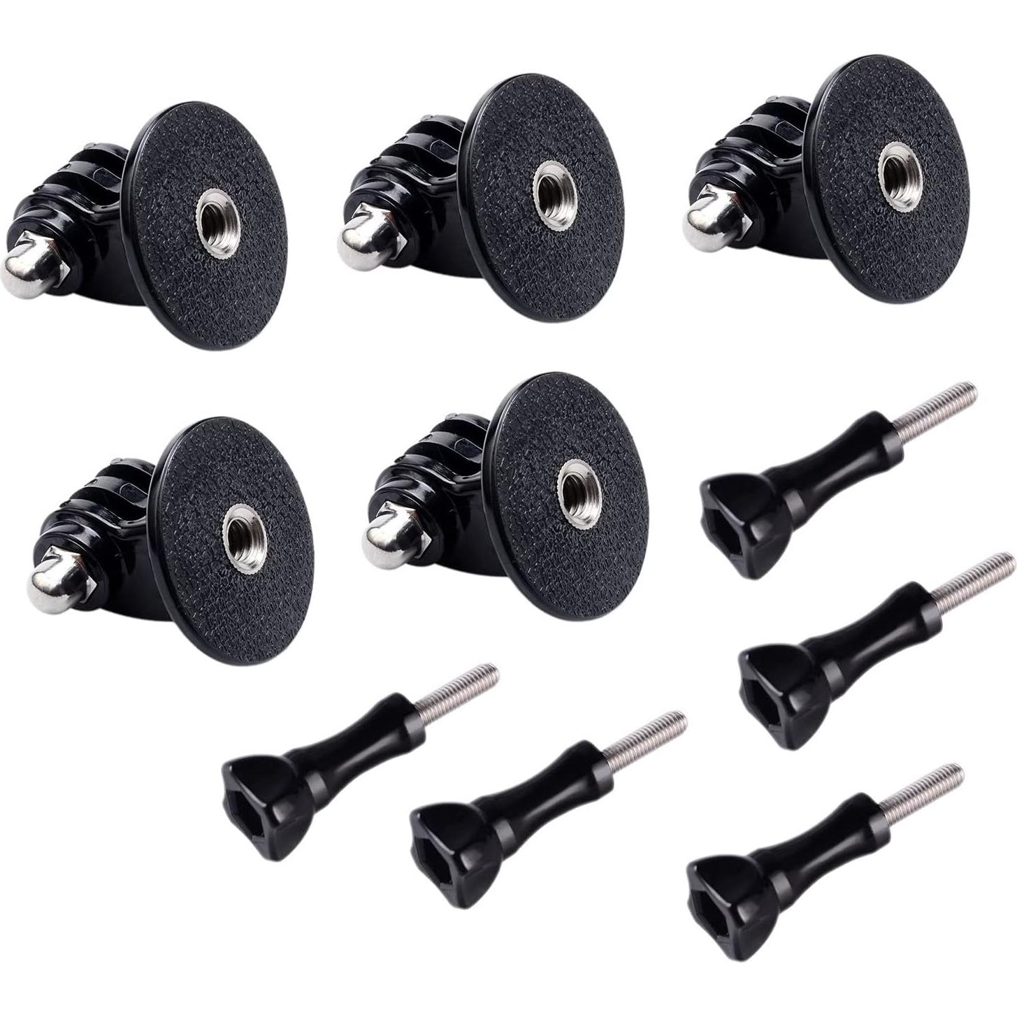 Adaptador de Montaje en Trípode KAGYOKU para GoPro y Cámaras de Acción - 10 Paquetes