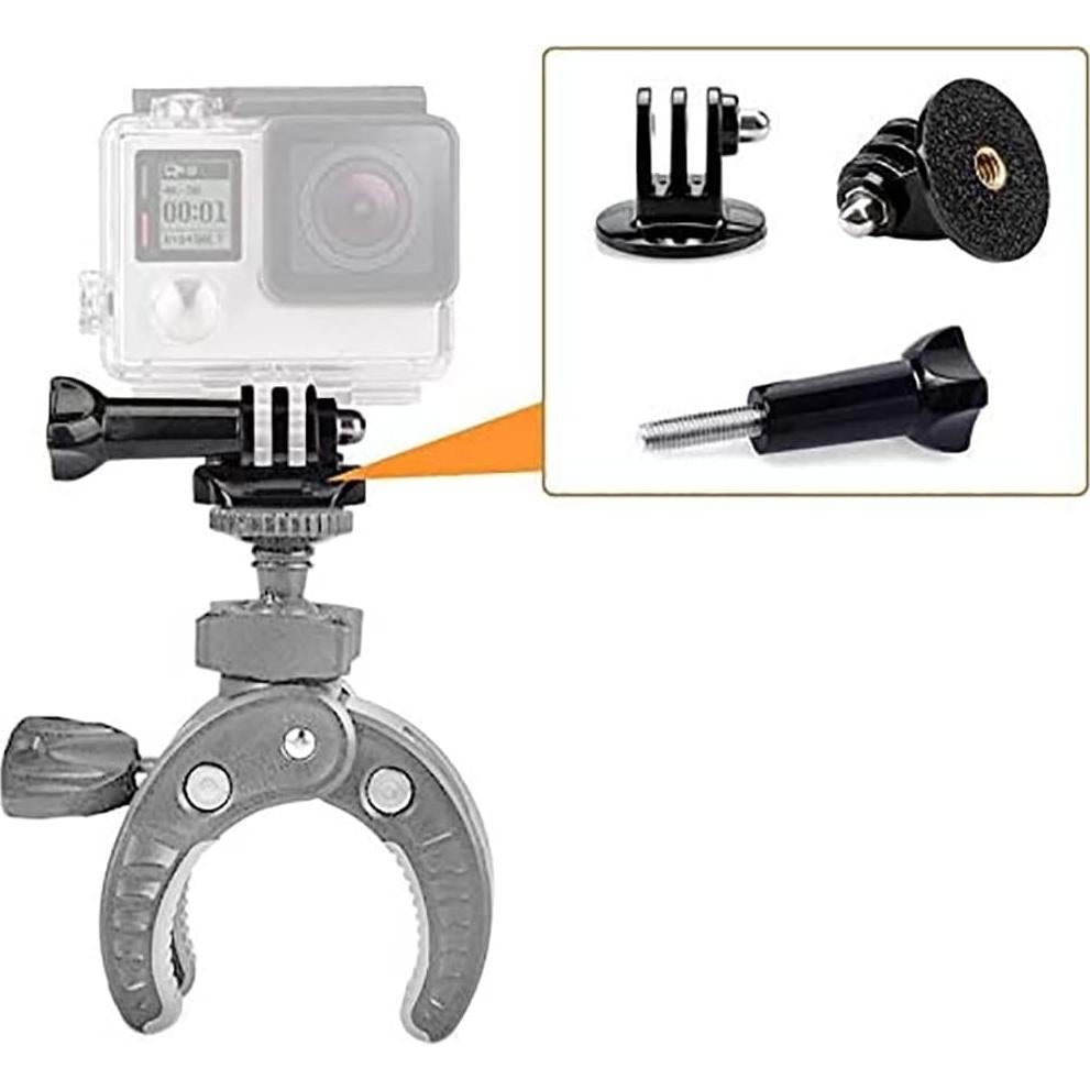 Adaptador de Montaje en Trípode KAGYOKU para GoPro y Cámaras de Acción - 10 Paquetes