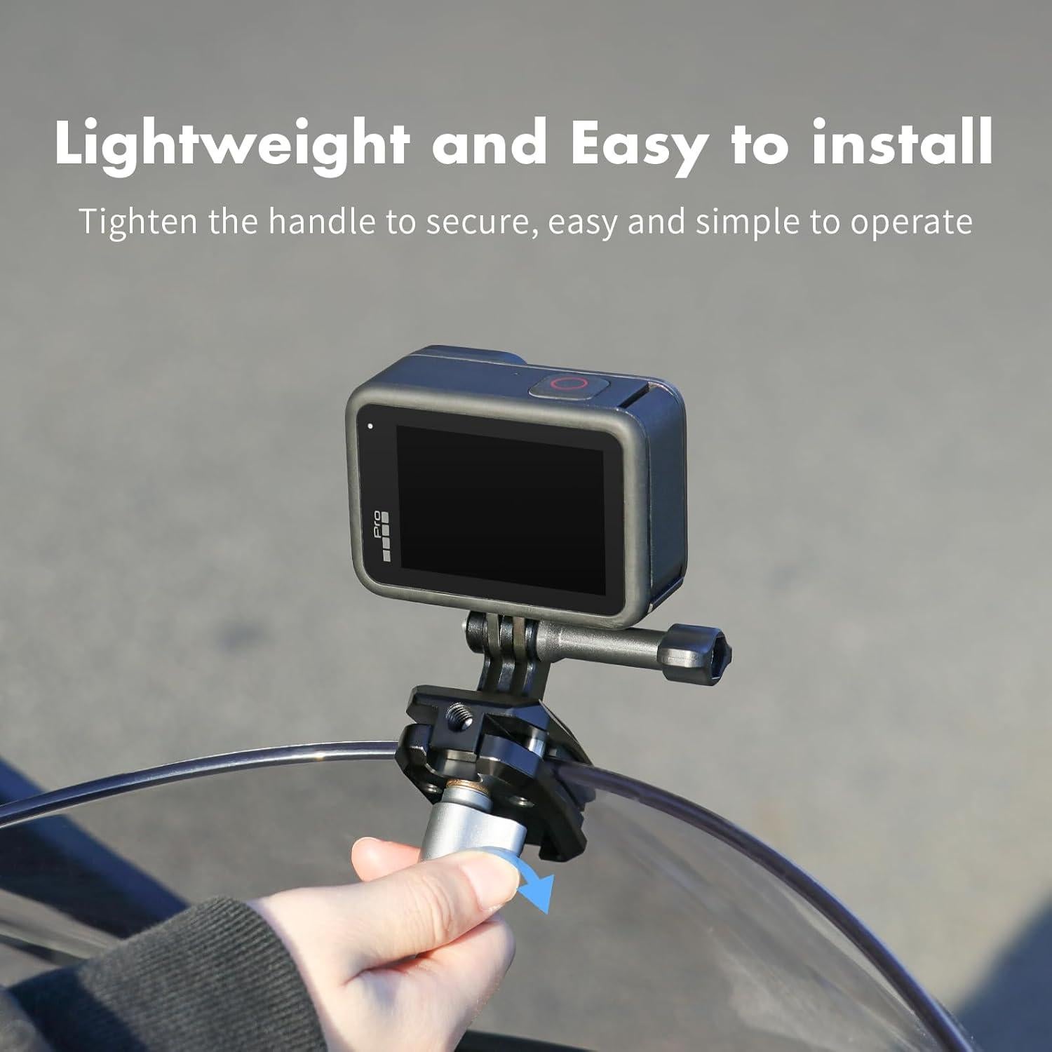 Soporte de Montaje para Parabrisas de Motocicleta SEASKY M1