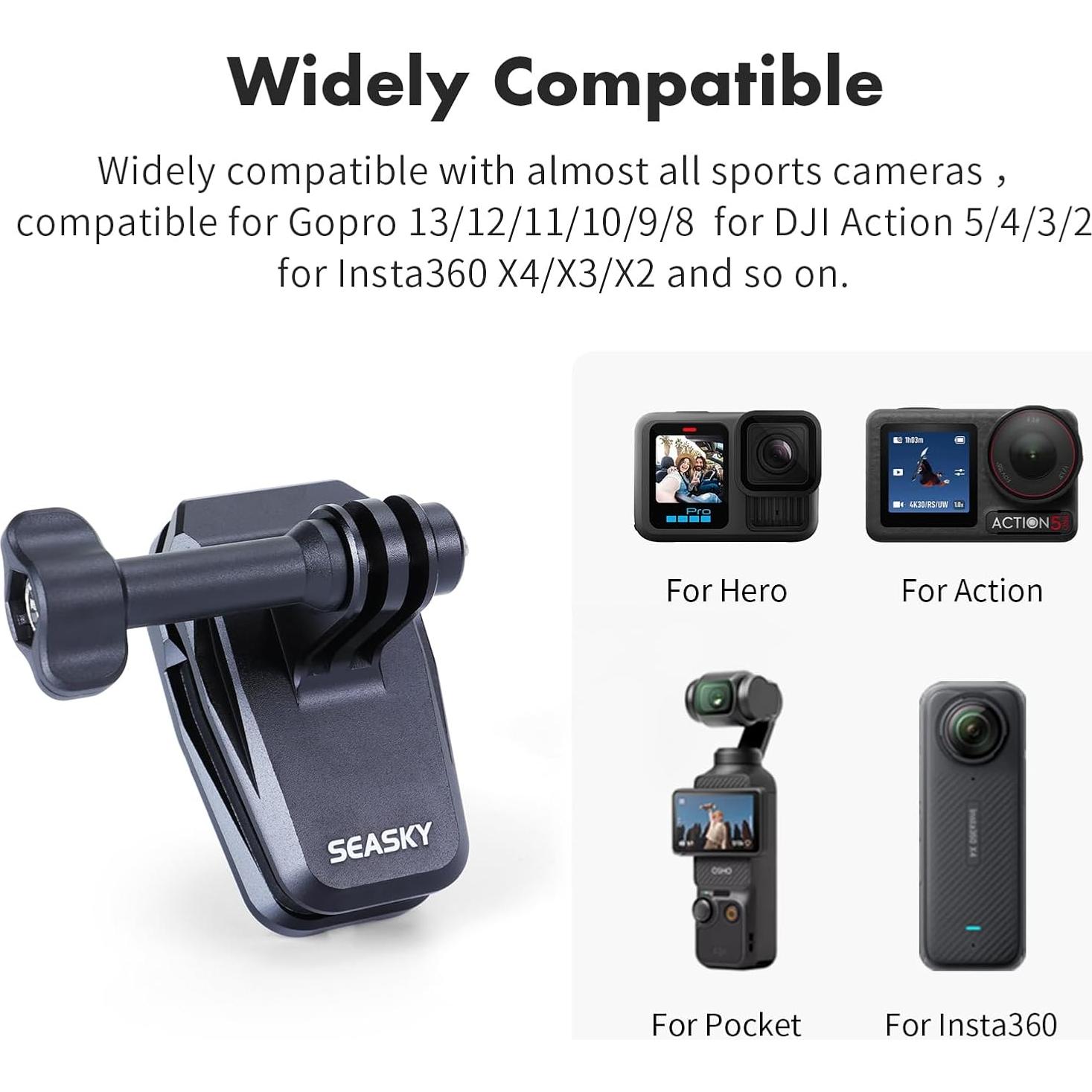 Soporte de Montaje para Parabrisas de Motocicleta SEASKY M1