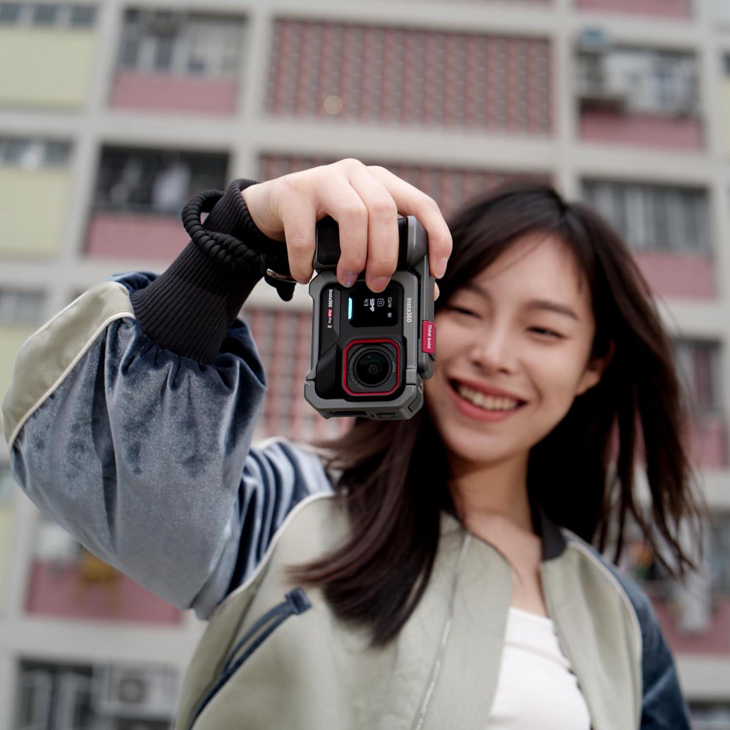 Kit Grip Insta360 Ace Pro 2 y Xplorer - Gris Pizarra