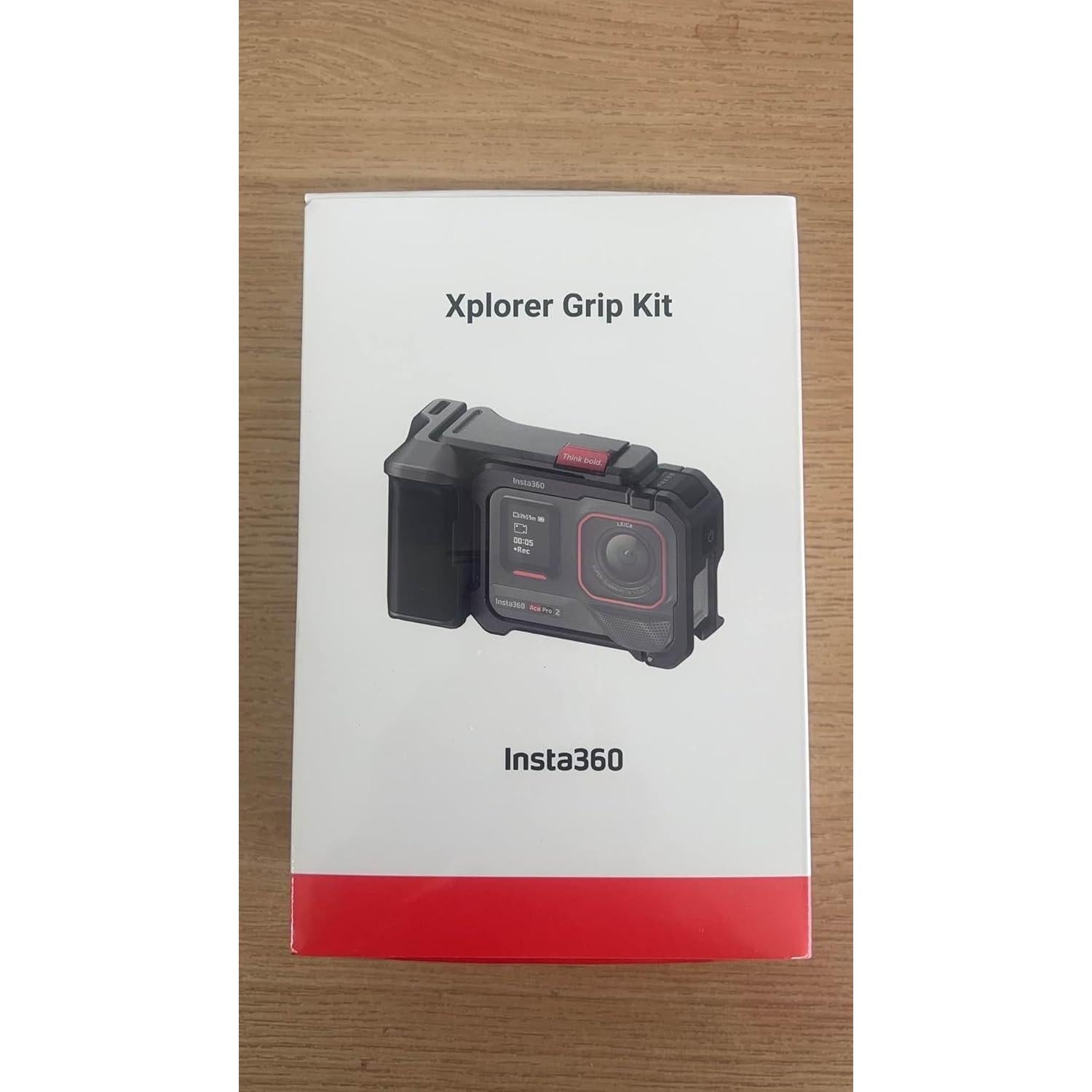 Kit Grip Insta360 Ace Pro 2 y Xplorer - Gris Pizarra