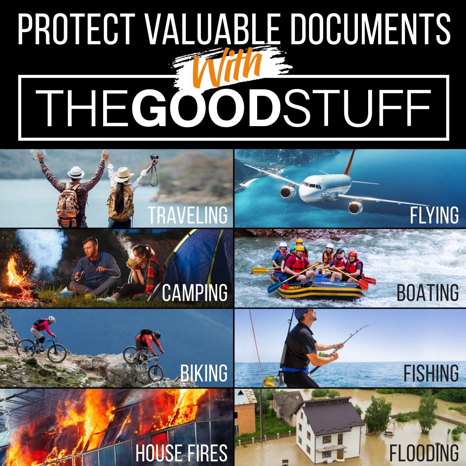 Bolsa a Prueba de Fuego The Good Stuff 25,4x33 cm