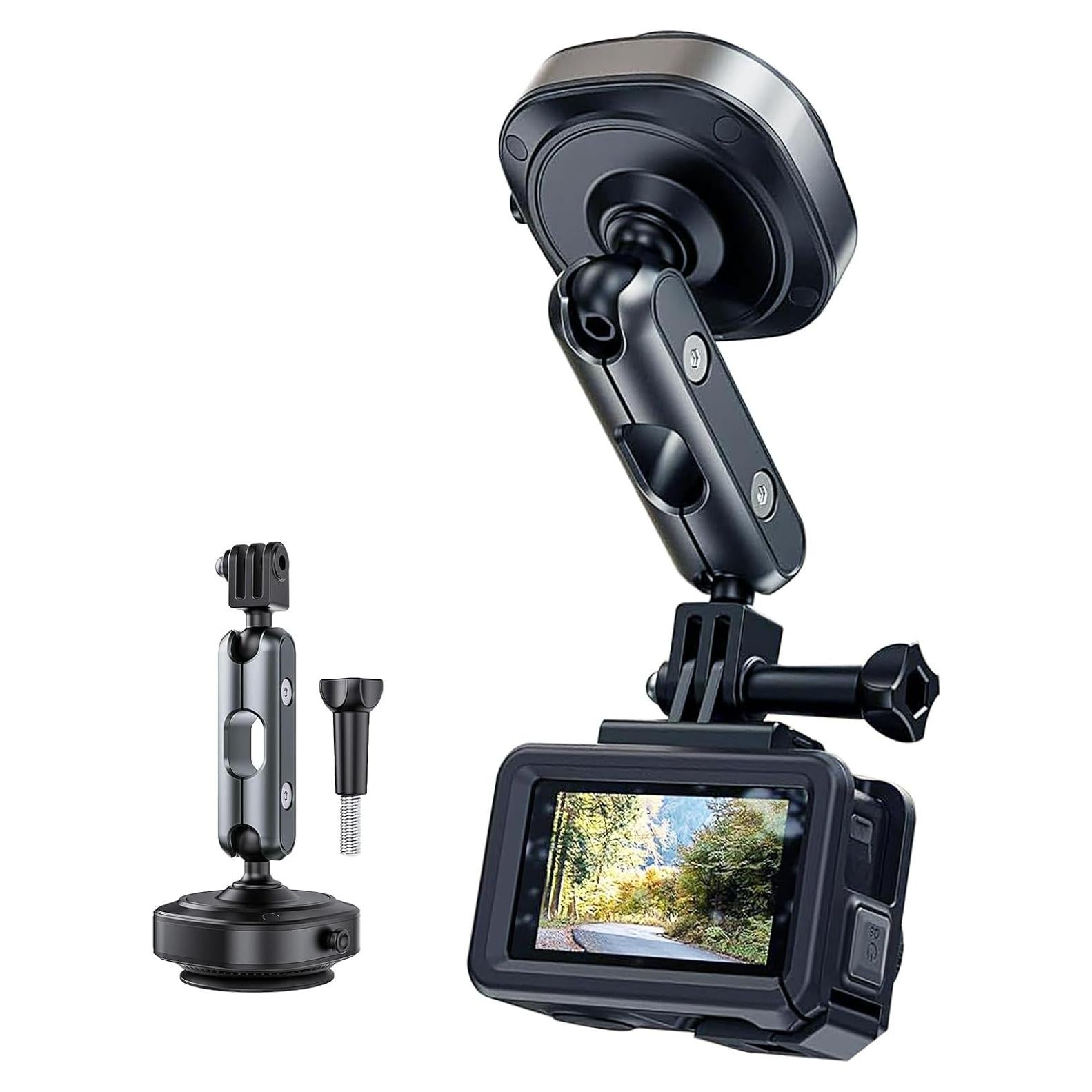 Soporte de Ventosa Jkoailiwi para GoPro y Cámaras de Acción 360°