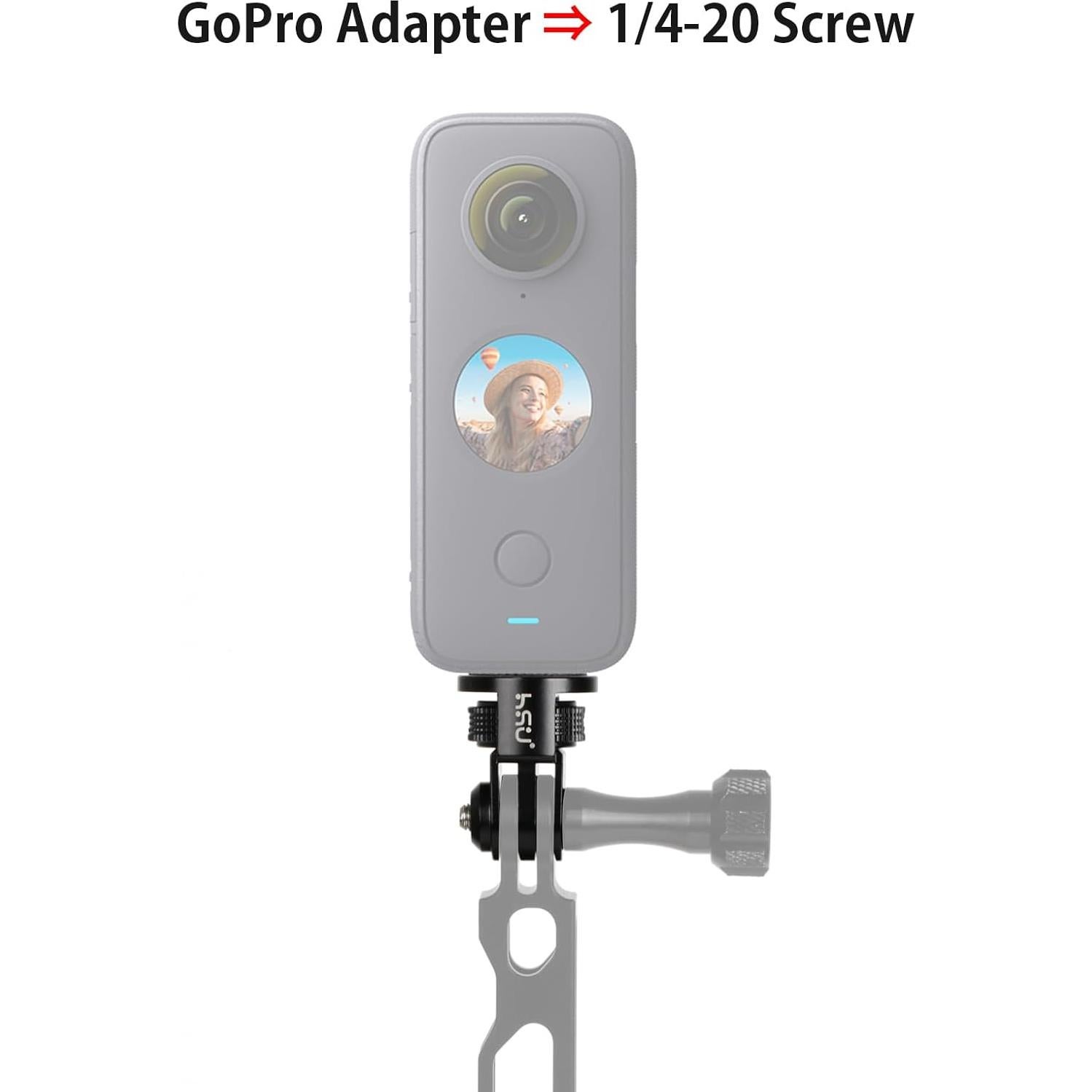Adaptador de Montaje en Trípode HSU para GoPro e Insta360