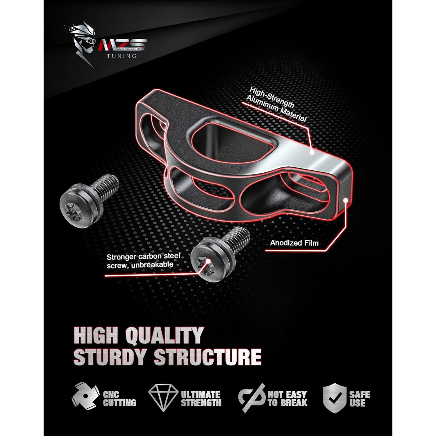 Ganchos de Sujeción MZS para Cama de Camión Tacoma Tundra