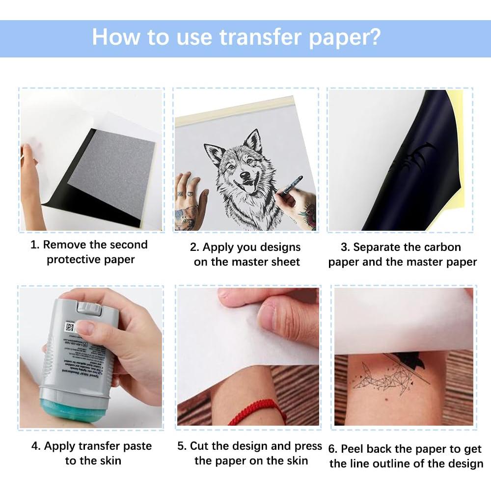 Kit de Práctica de Tatuaje Gakonp 20 Piezas 3mm Piel Falsa