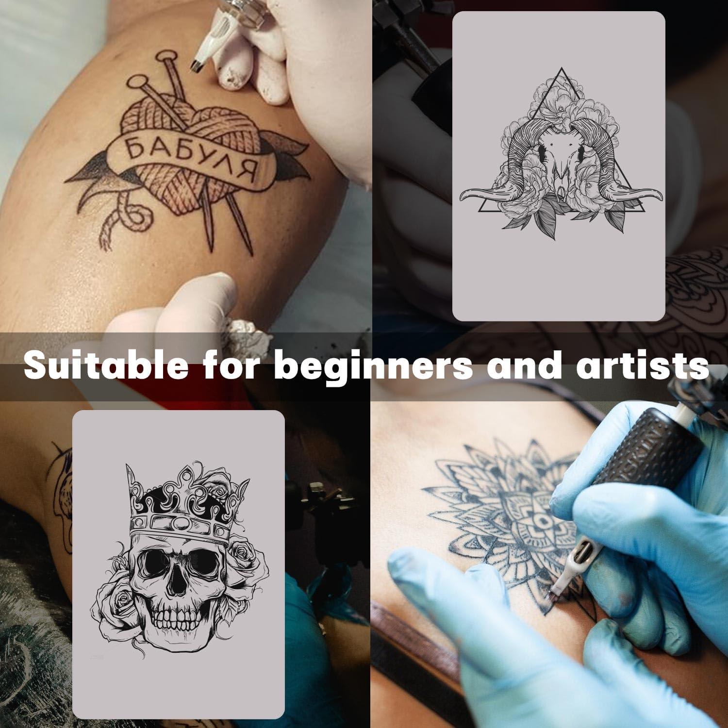 Piel de práctica de tatuaje YTATTOO 20x30cm 5PCS doble cara