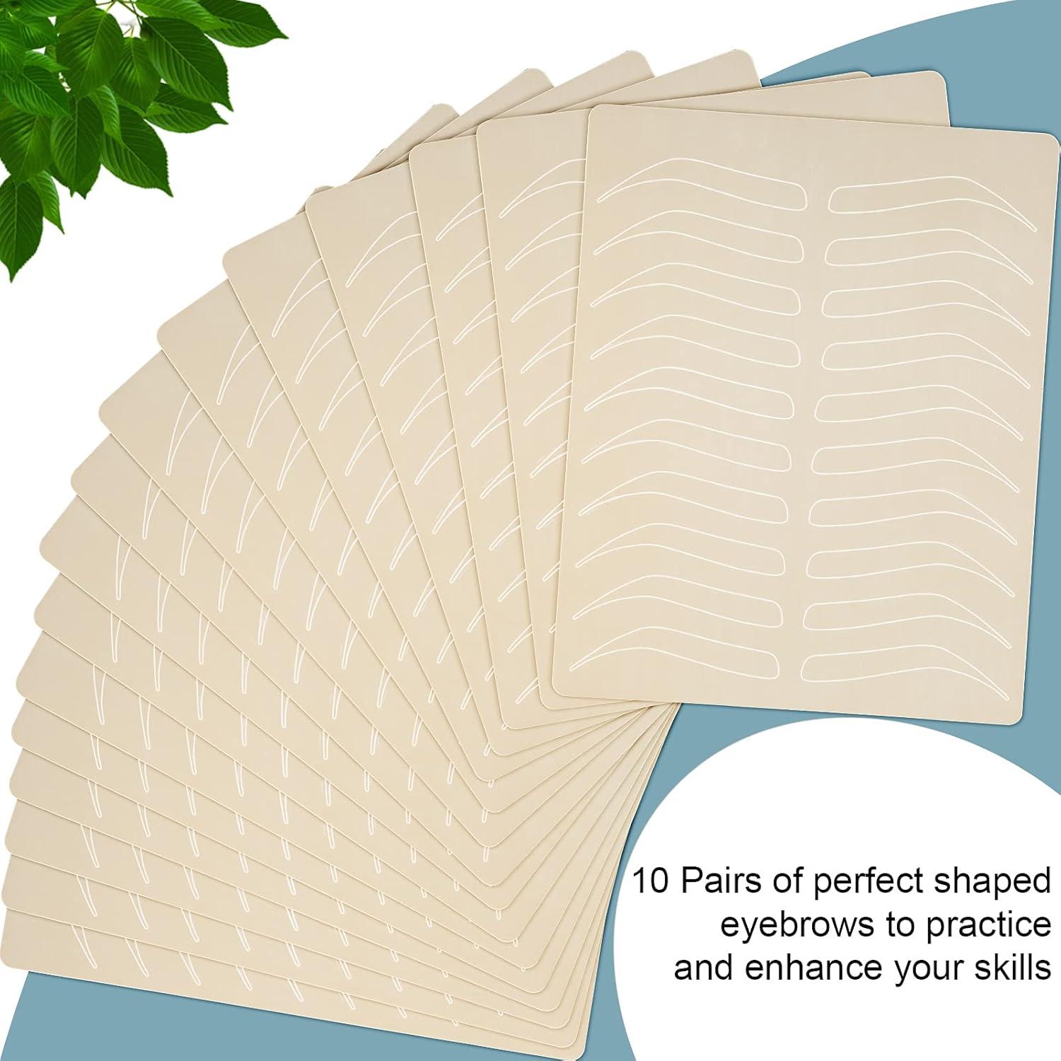 Kit de Práctica Microblading Maitys 16 Piezas Silicona 19x14cm