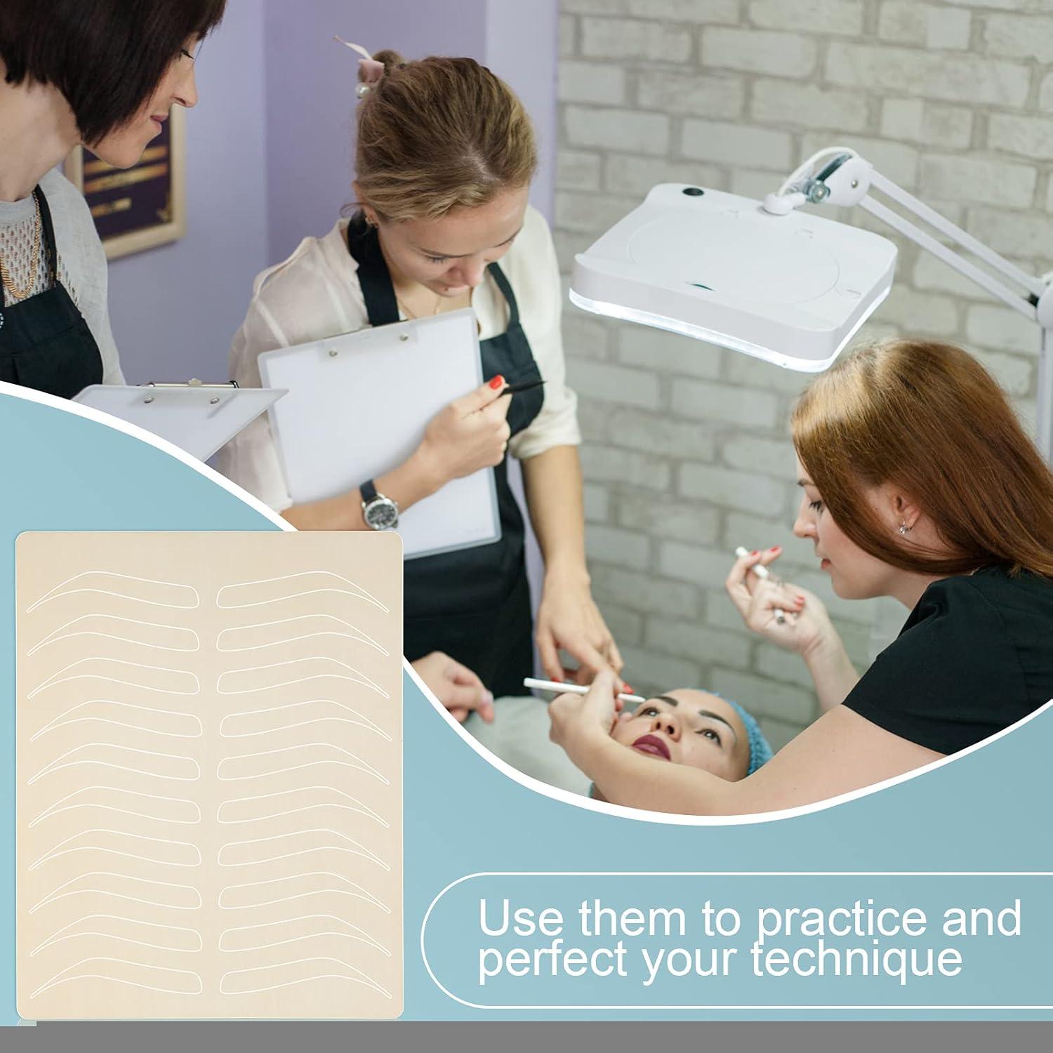 Kit de Práctica Microblading Maitys 16 Piezas Silicona 19x14cm