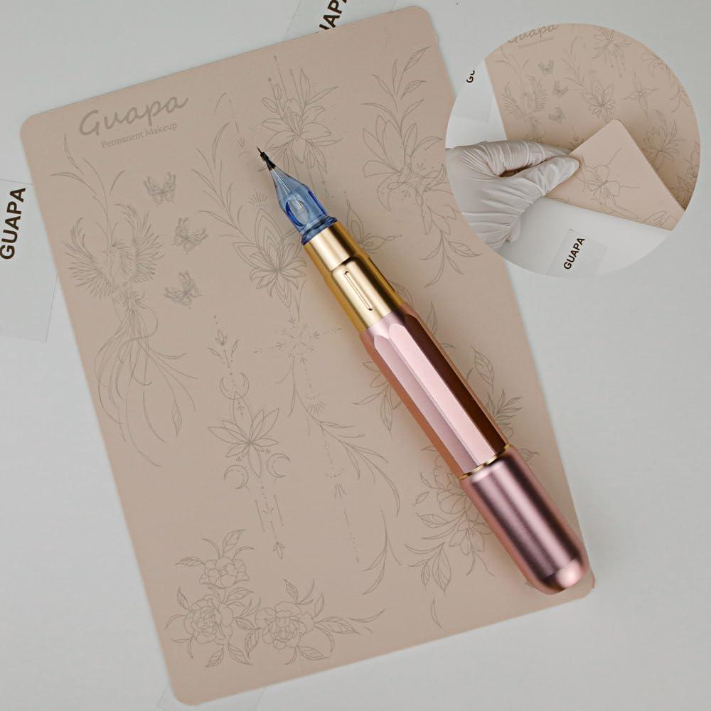 Piel de Práctica de Tatuaje Rasmet Doble Cara 2PCS Beige