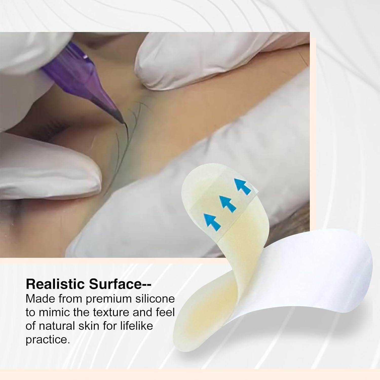 Banda de Práctica PMUBEAUTY para Tatuaje de Ceja - 20 Piezas