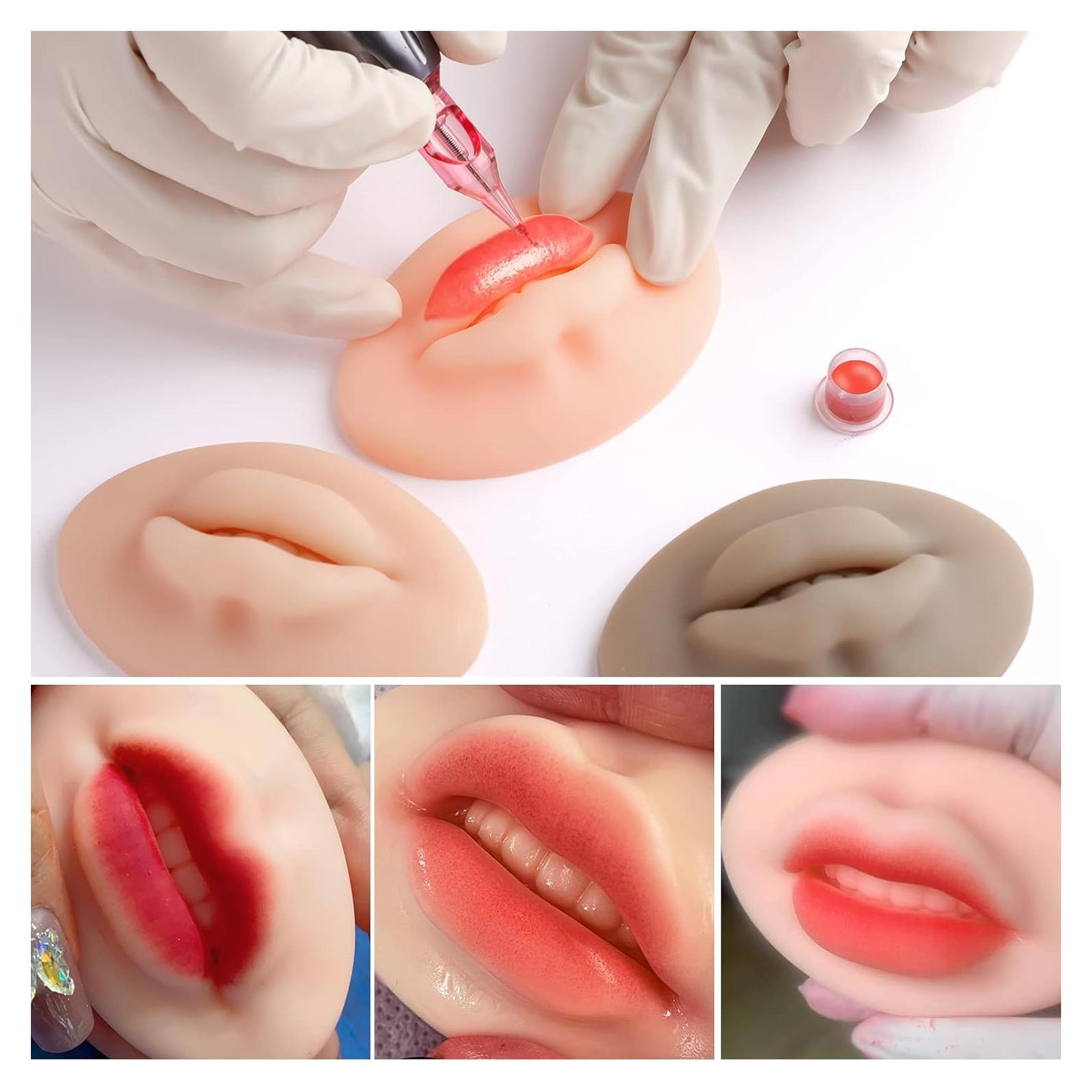 Piel de Práctica de Labios 3D Charme Princesse TA536 - Silicona