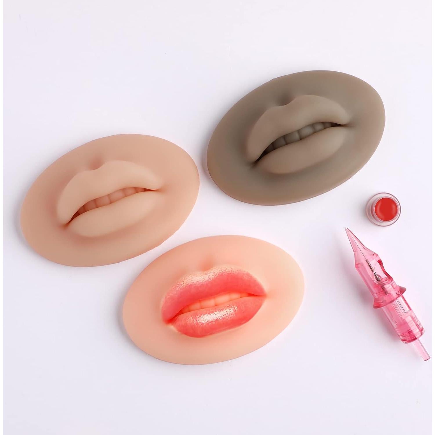 Piel de Práctica de Labios 3D Charme Princesse TA536 - Silicona