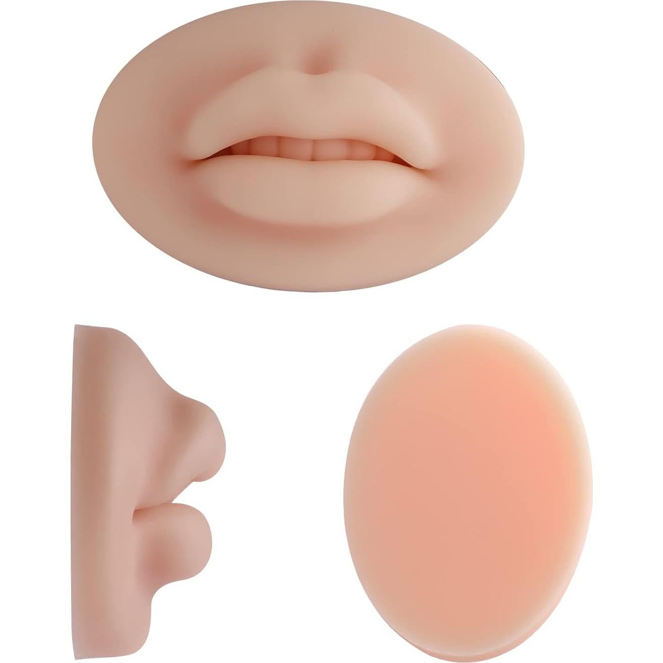Piel de Práctica de Labios 3D Charme Princesse TA536 - Silicona