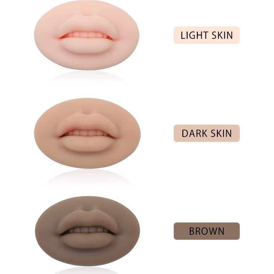 Piel de Práctica de Labios 3D Charme Princesse TA536 - Silicona