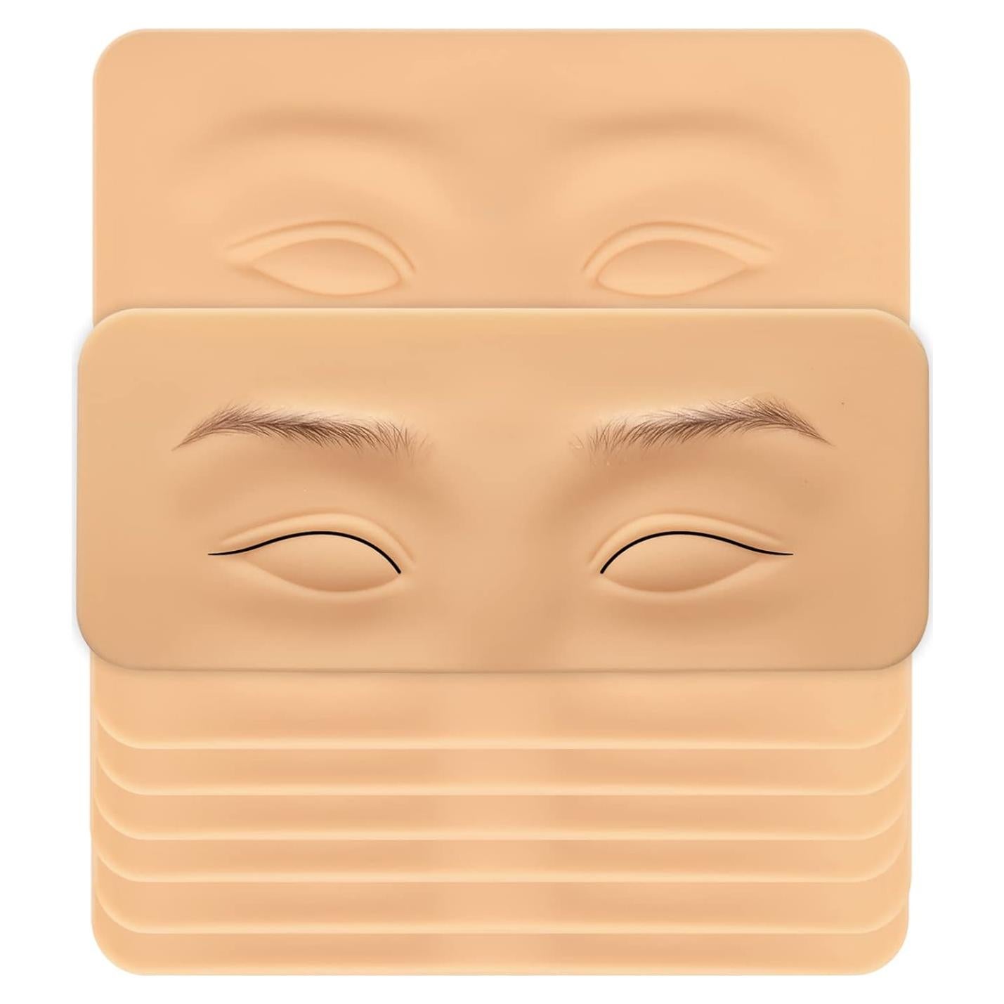 Piel de Práctica para Tatuaje ATOMUS 8 Piezas Silicona 3D