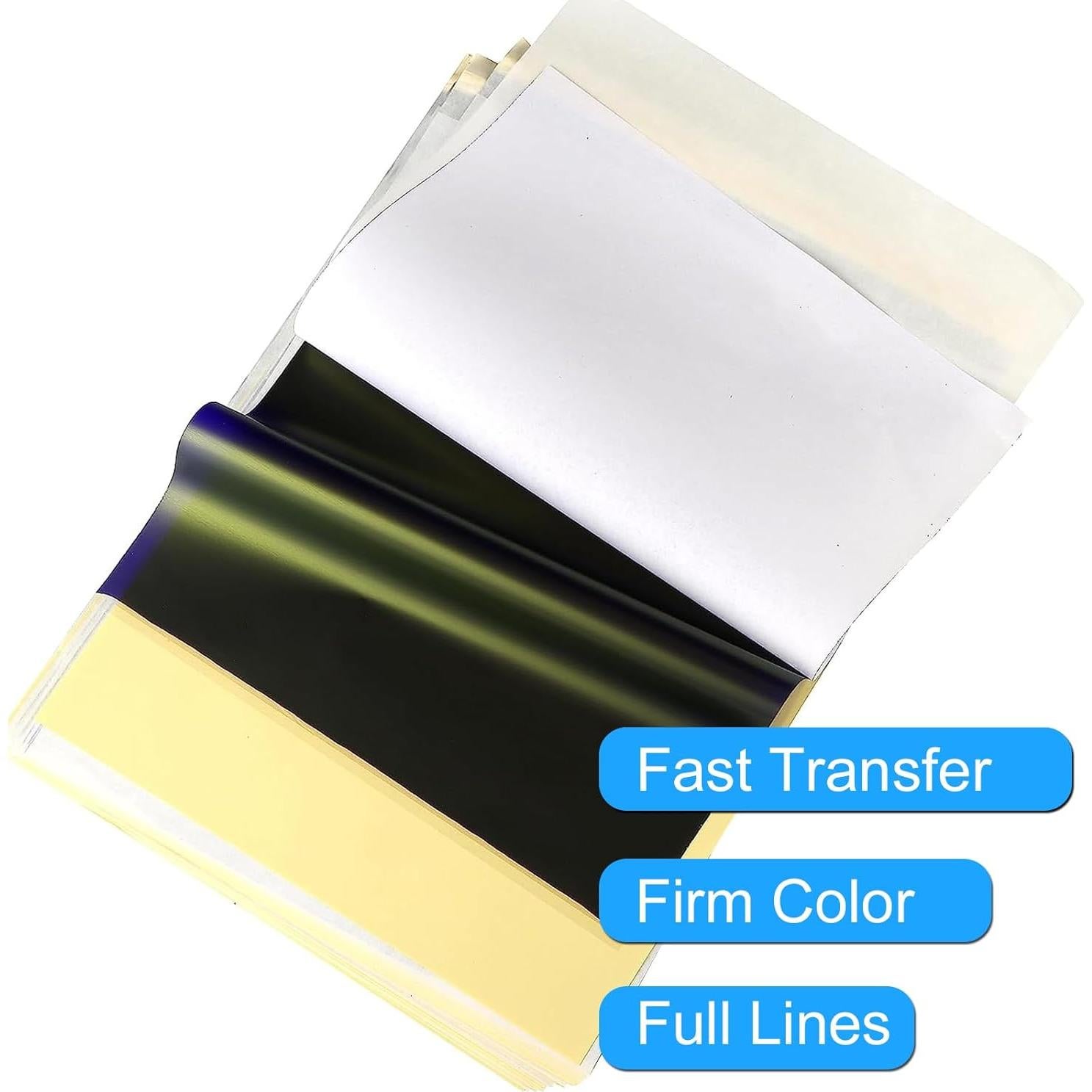 Kit de Práctica de Tatuaje MIUXIA 514 Piezas con Piel y Papel