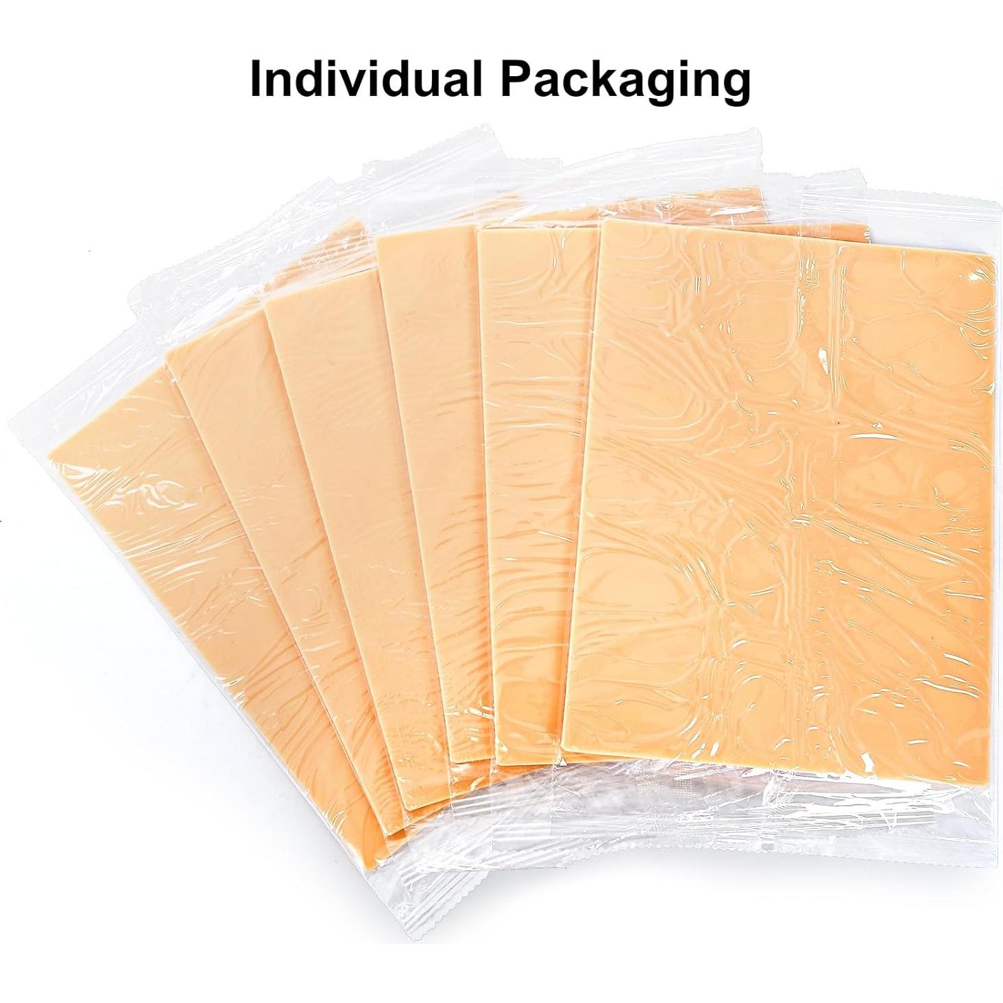 Pieles de Práctica de Tatuaje DEAYOU 16 Pcs 20x15 cm Silicona