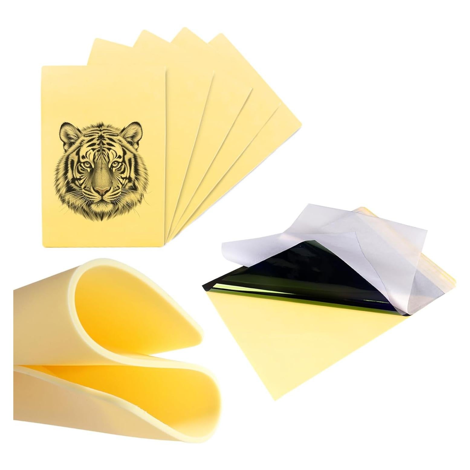 Piel de Práctica para Tatuaje PWMENLK 3mm 5 Pcs Flexible