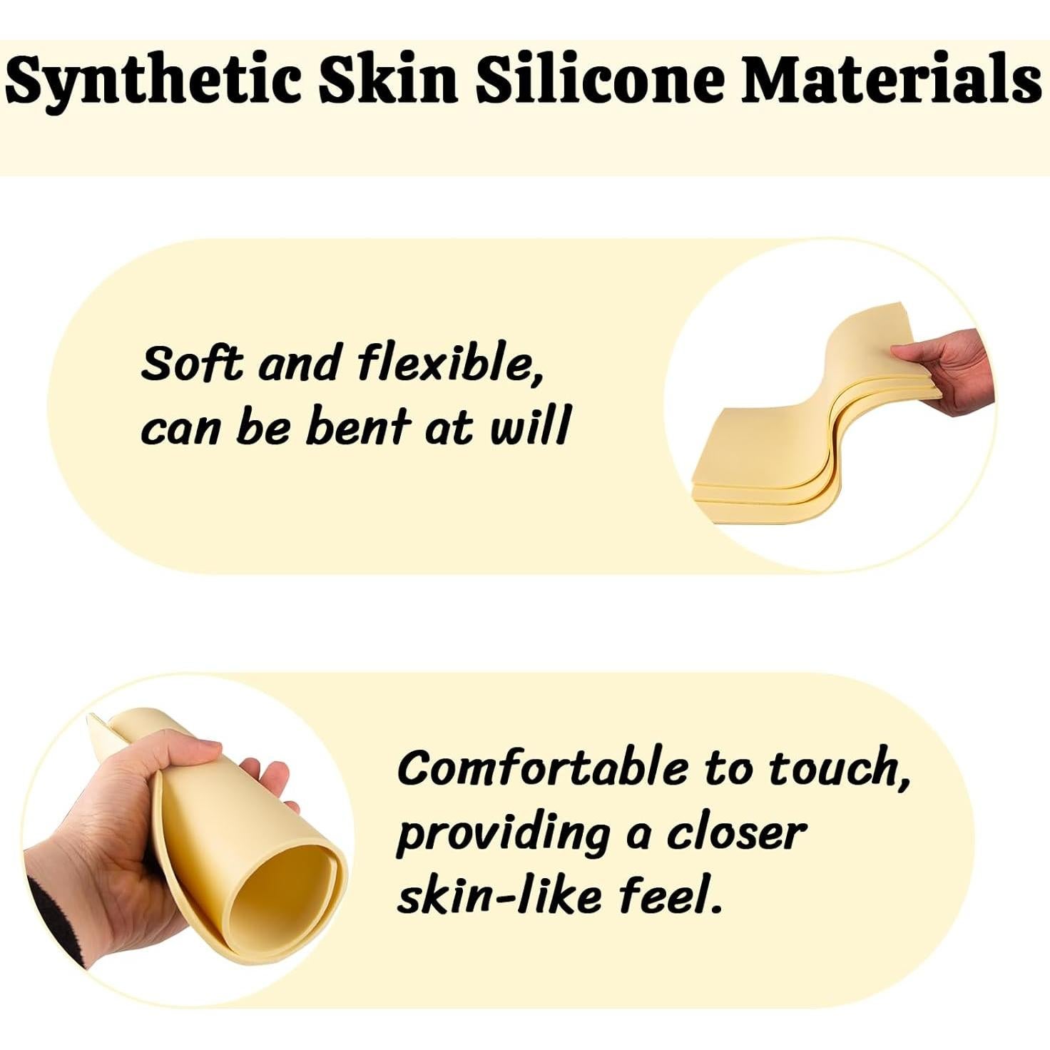 Piel de Práctica para Tatuaje PWMENLK 3mm 5 Pcs Flexible