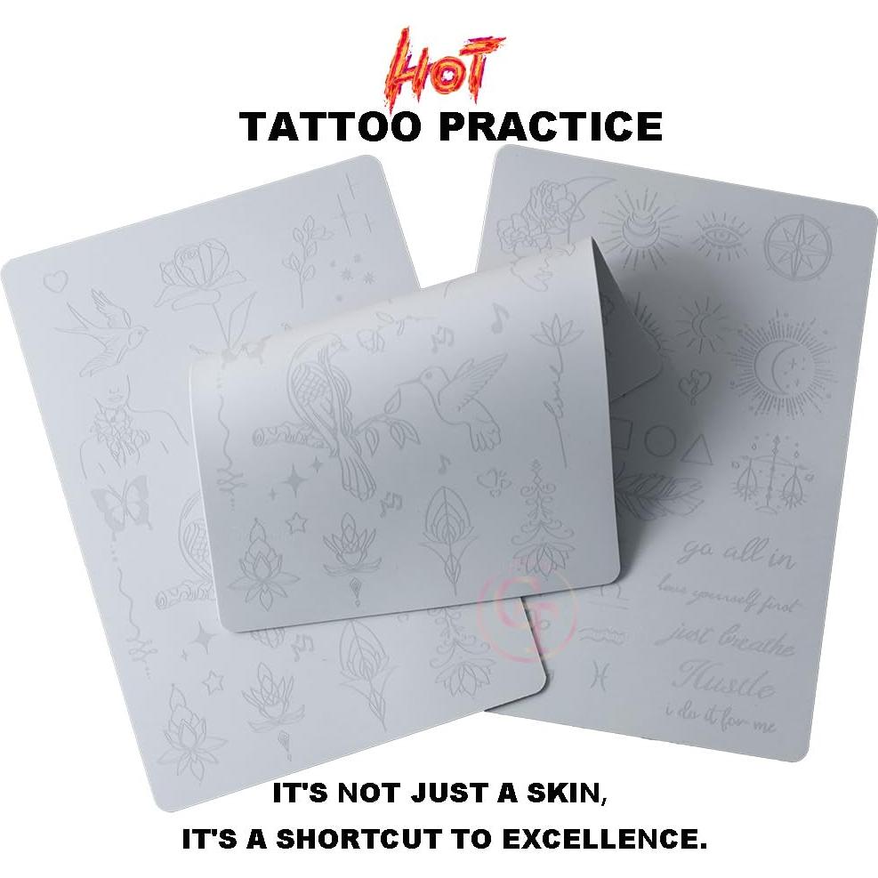 Almohadilla de Práctica de Tatuaje TgoBeauty 1pc Silicona 1.5mm