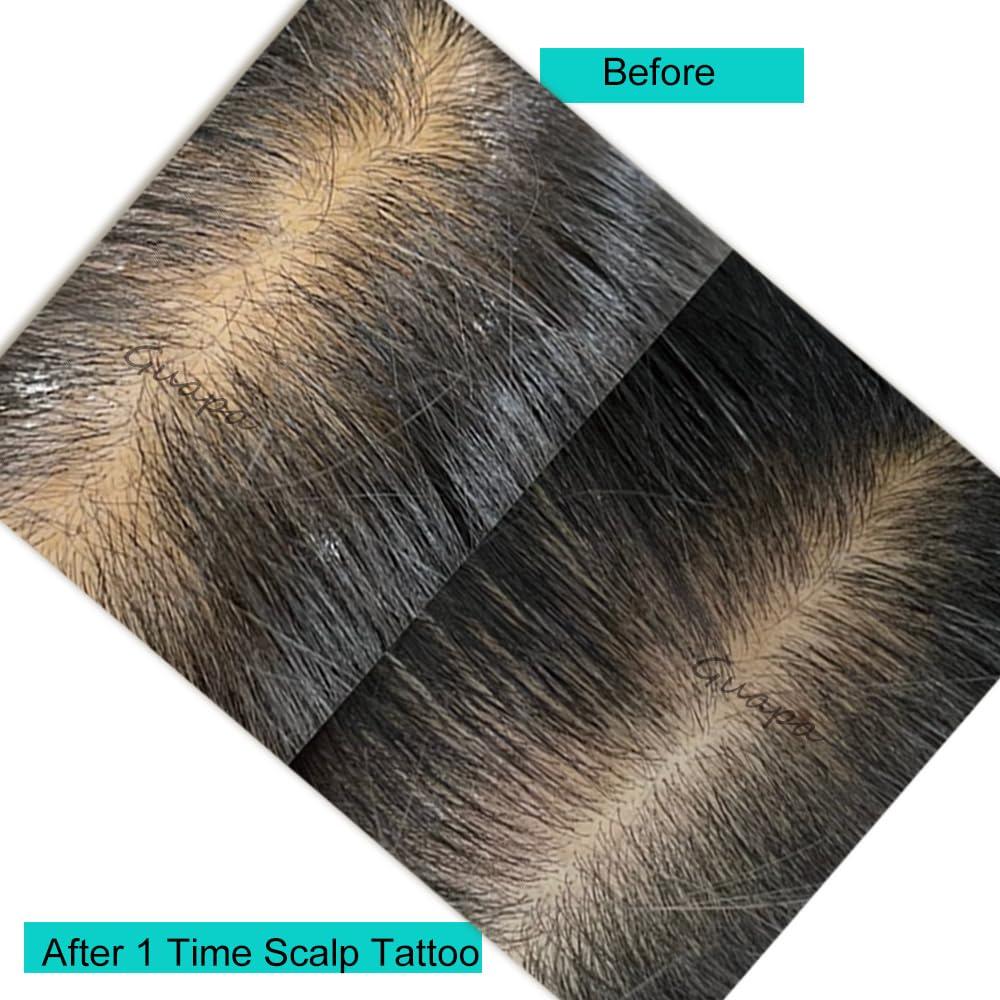 Piel de Práctica Micropigmentación Capilar Femenina SMP 3pcs