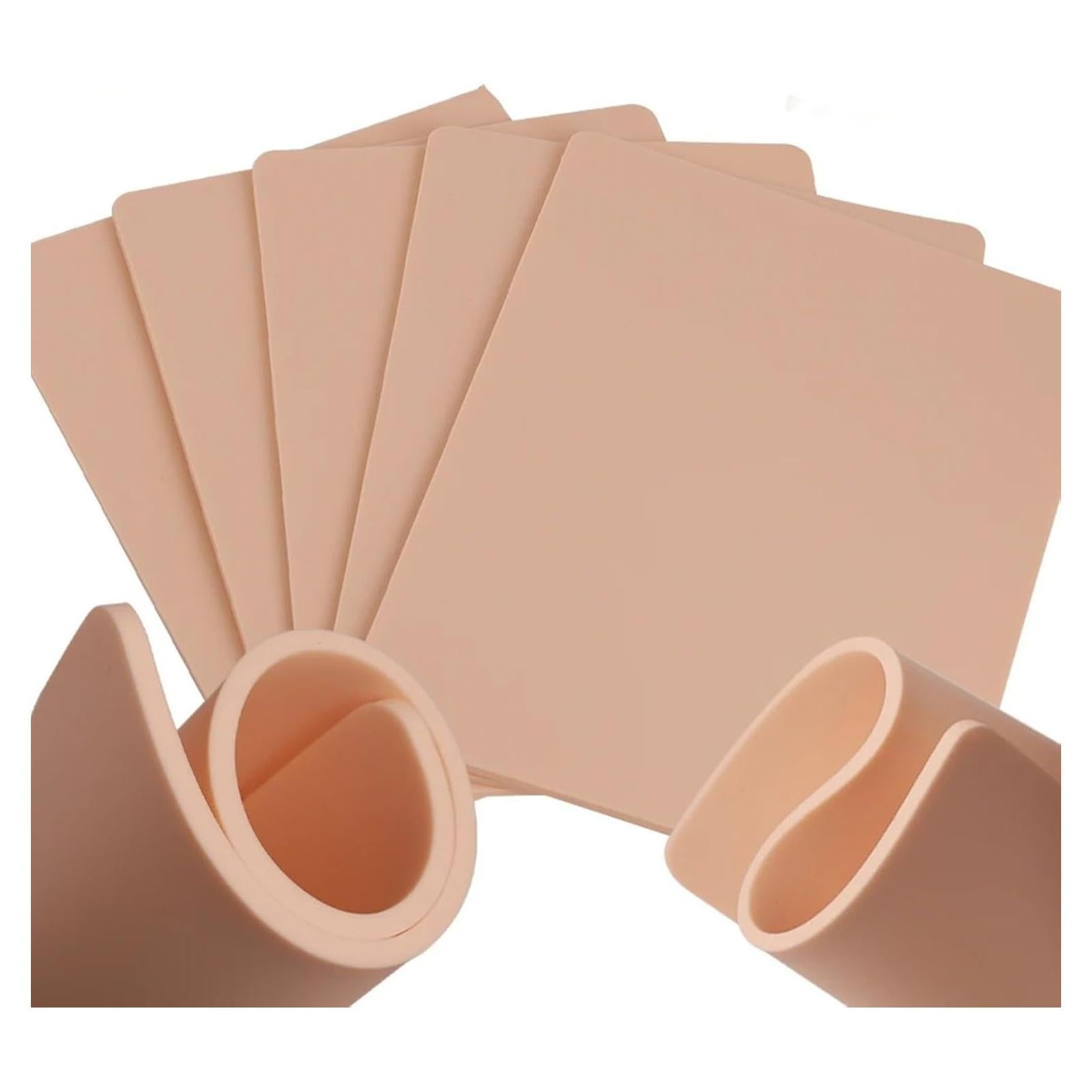 Piel de Práctica para Tatuaje Yuelong 3mm - 5PCS Doble Cara