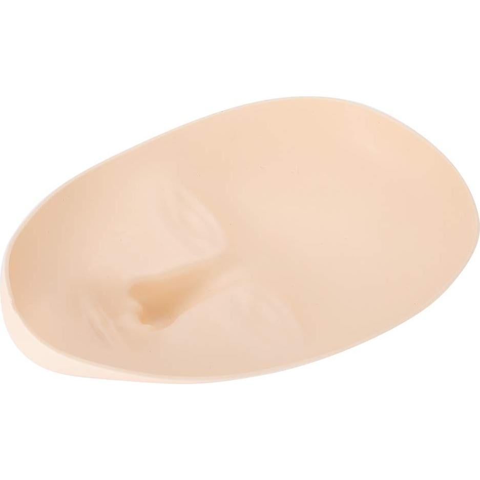Cabeza de Maniquí HURRISE para Práctica de Maquillaje y Pestañas - Beige