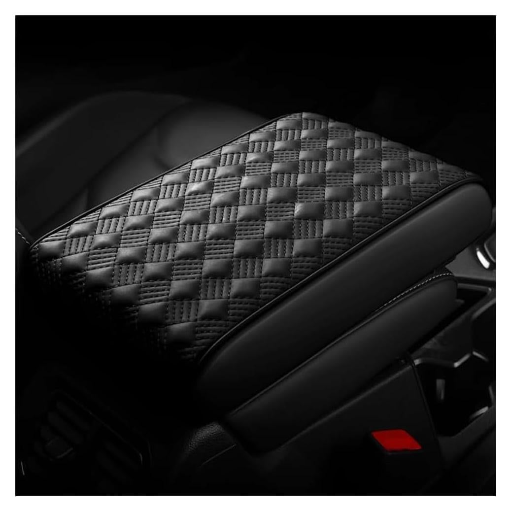 Cubierta de Reposabrazos para Coche Carleef Negro 31.5x21.5 cm
