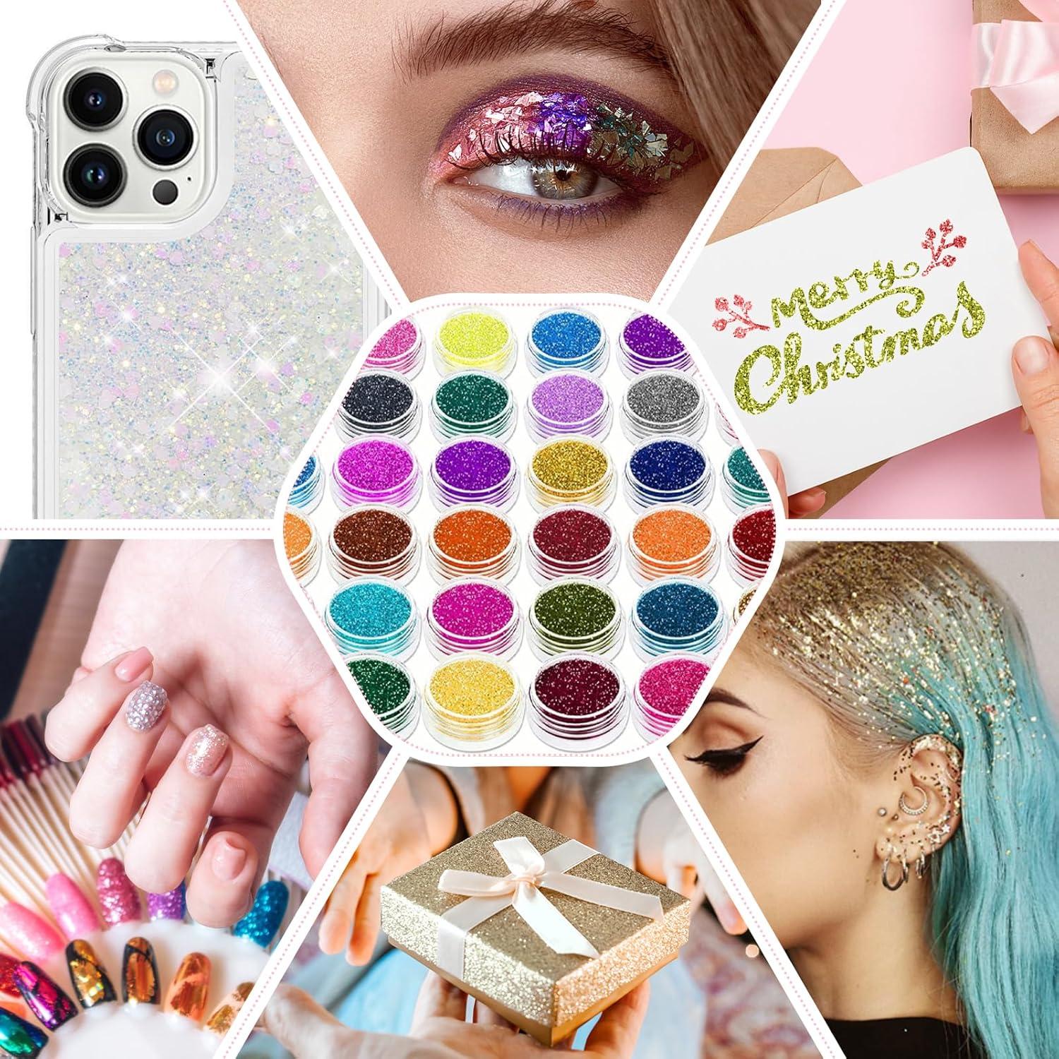 Kit de Tatuajes de Brillo Temporal Aottom - 220 Plantillas