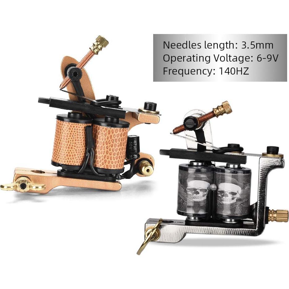 Kit de Máquina de Tatuaje Coil ATOMUS 10 Bobinas 23000rpm