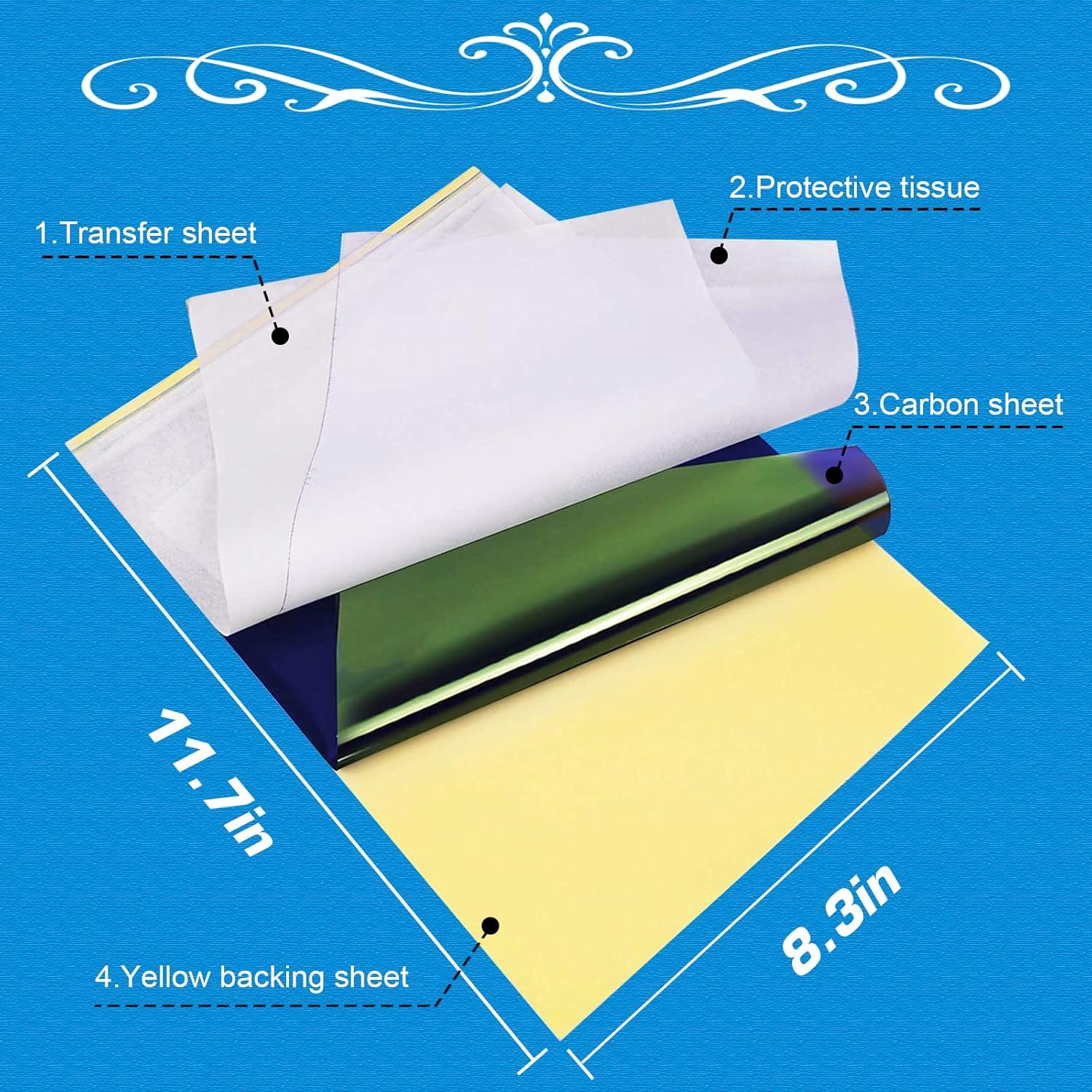 Kit de Práctica para Tatuajes CINRA - 30PCS Piel y Papel