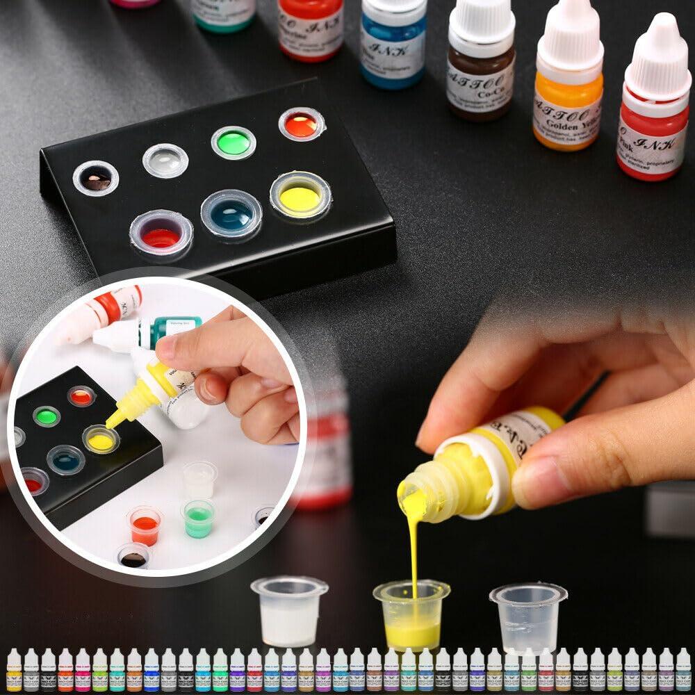 Kit de Tatuaje Profesional Chiitek 4 Máquinas 40 Tintas