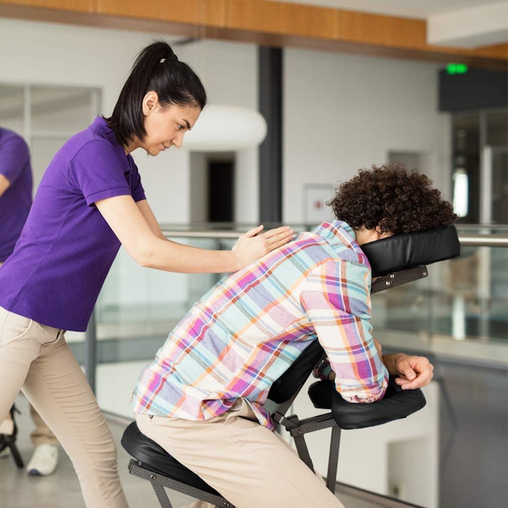 Silla de Masaje Plegable BestMassage con Reposacabezas Ajustable