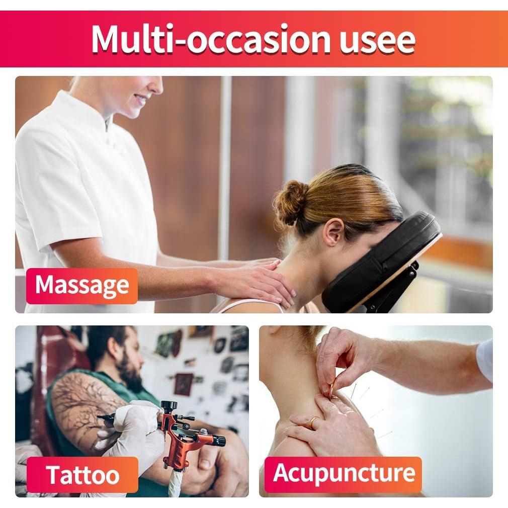 Silla de Masaje Plegable BestMassage con Reposacabezas Ajustable