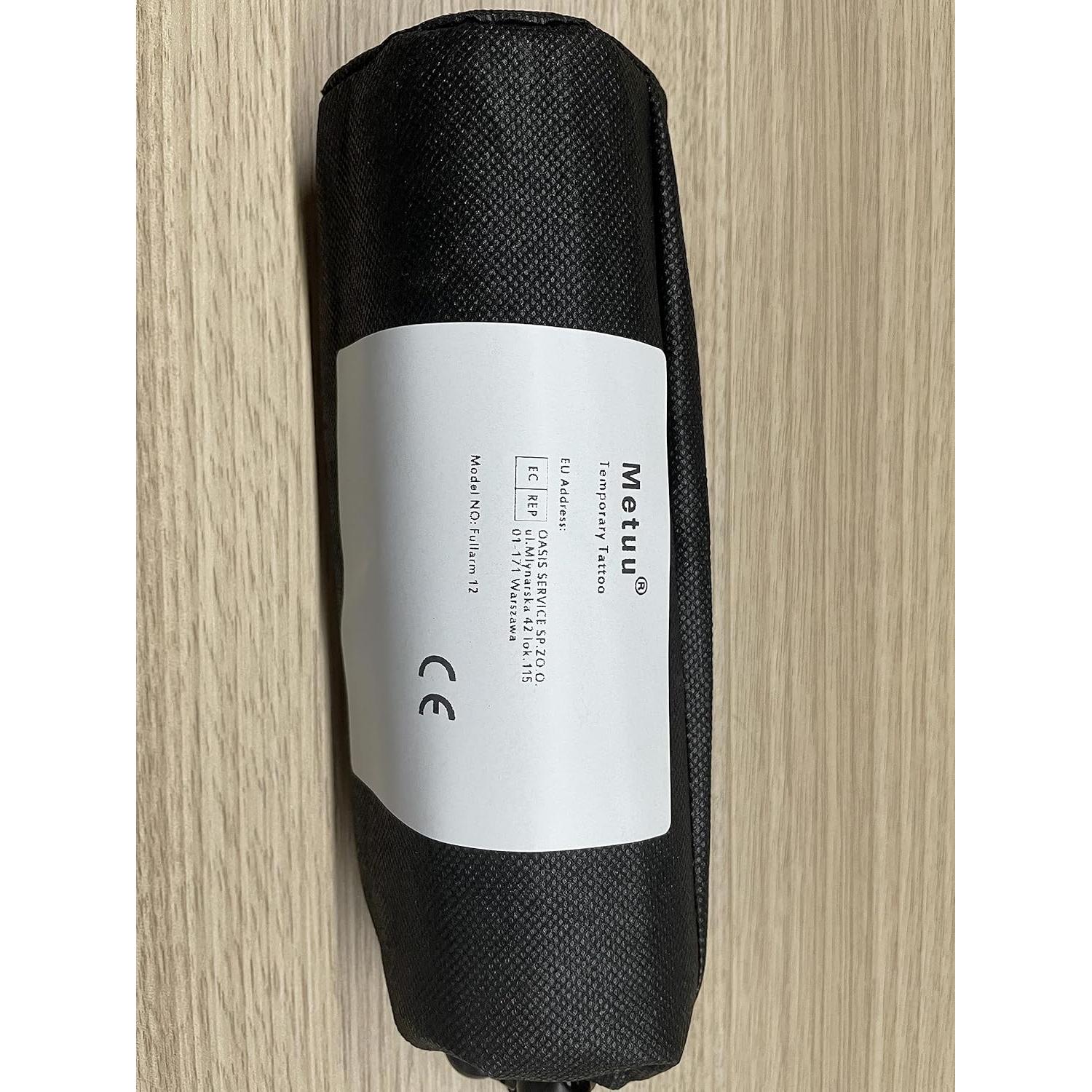 Tatuajes Temporales Metuu 46 Hojas Impermeables para Halloween