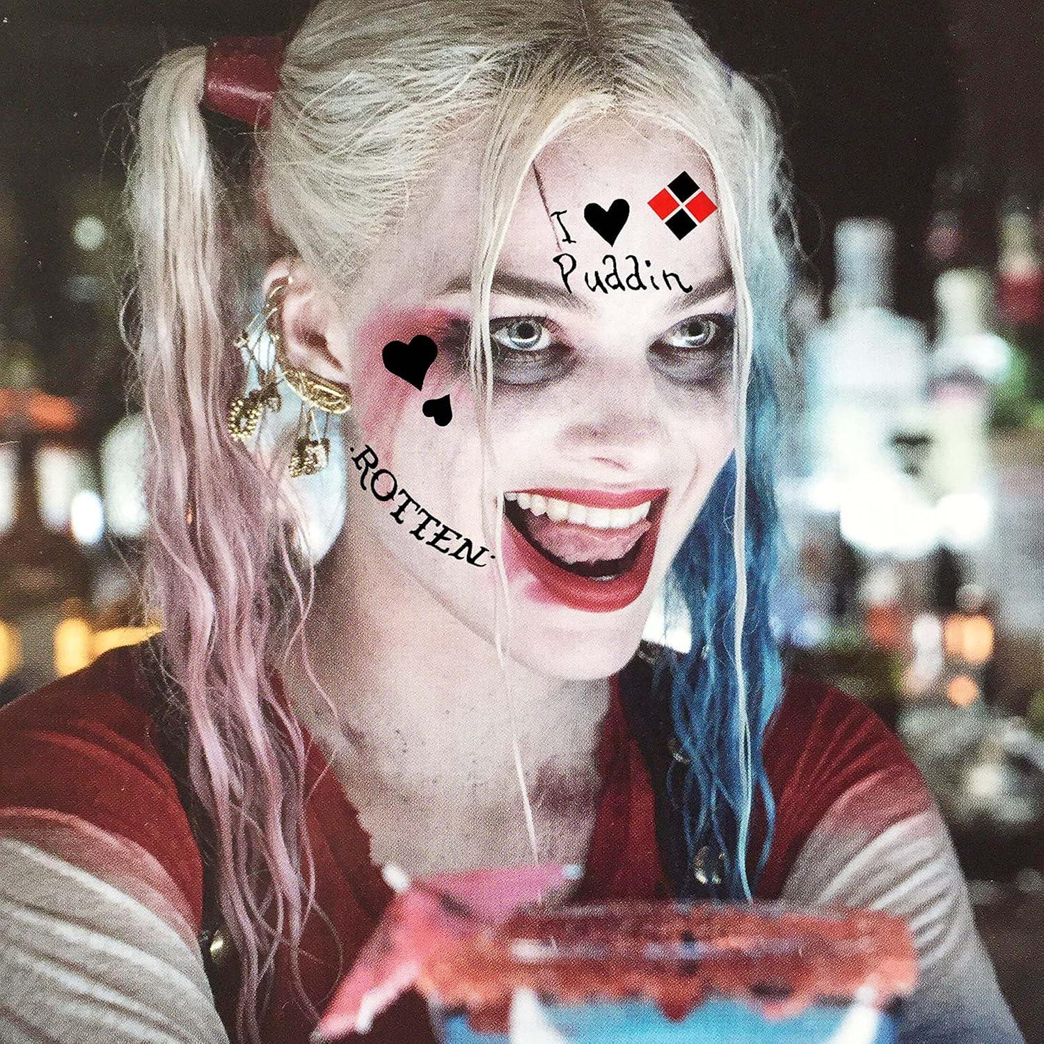 Kit 5 Hojas Tatuajes Temporales Halloween EGMBGM 20.83x14.99cm