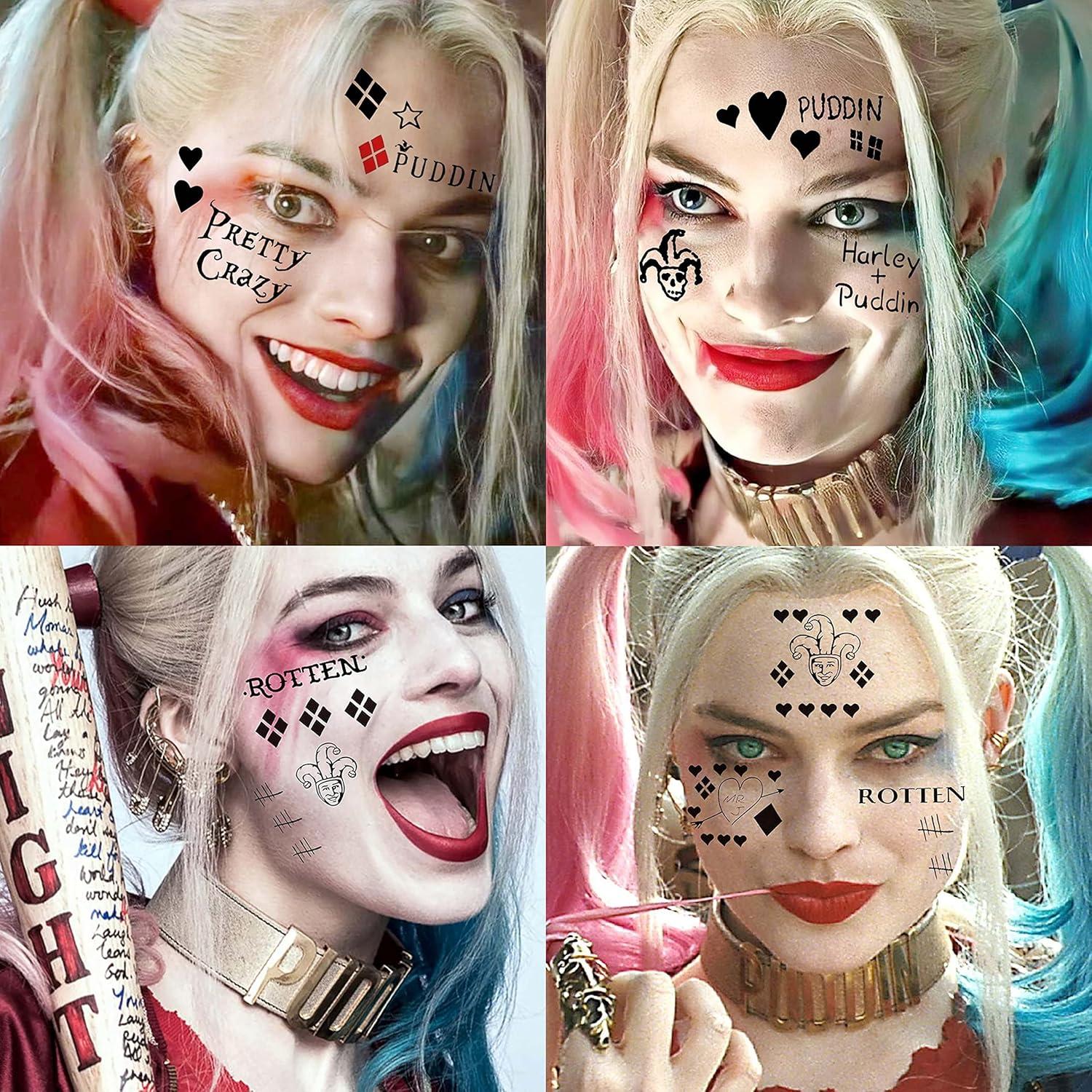 Kit 5 Hojas Tatuajes Temporales Halloween EGMBGM 20.83x14.99cm