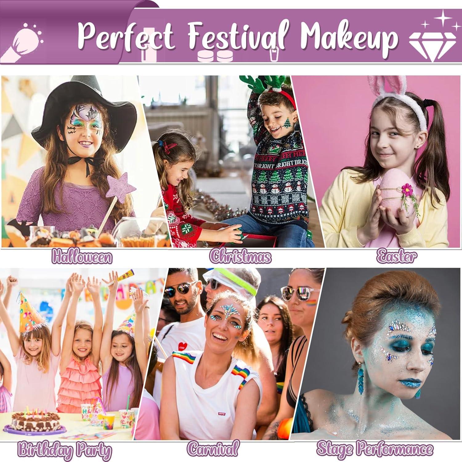 Kit de Tatuajes Temporales TEUVO para Niños - 24 Colores y 232 Plantillas